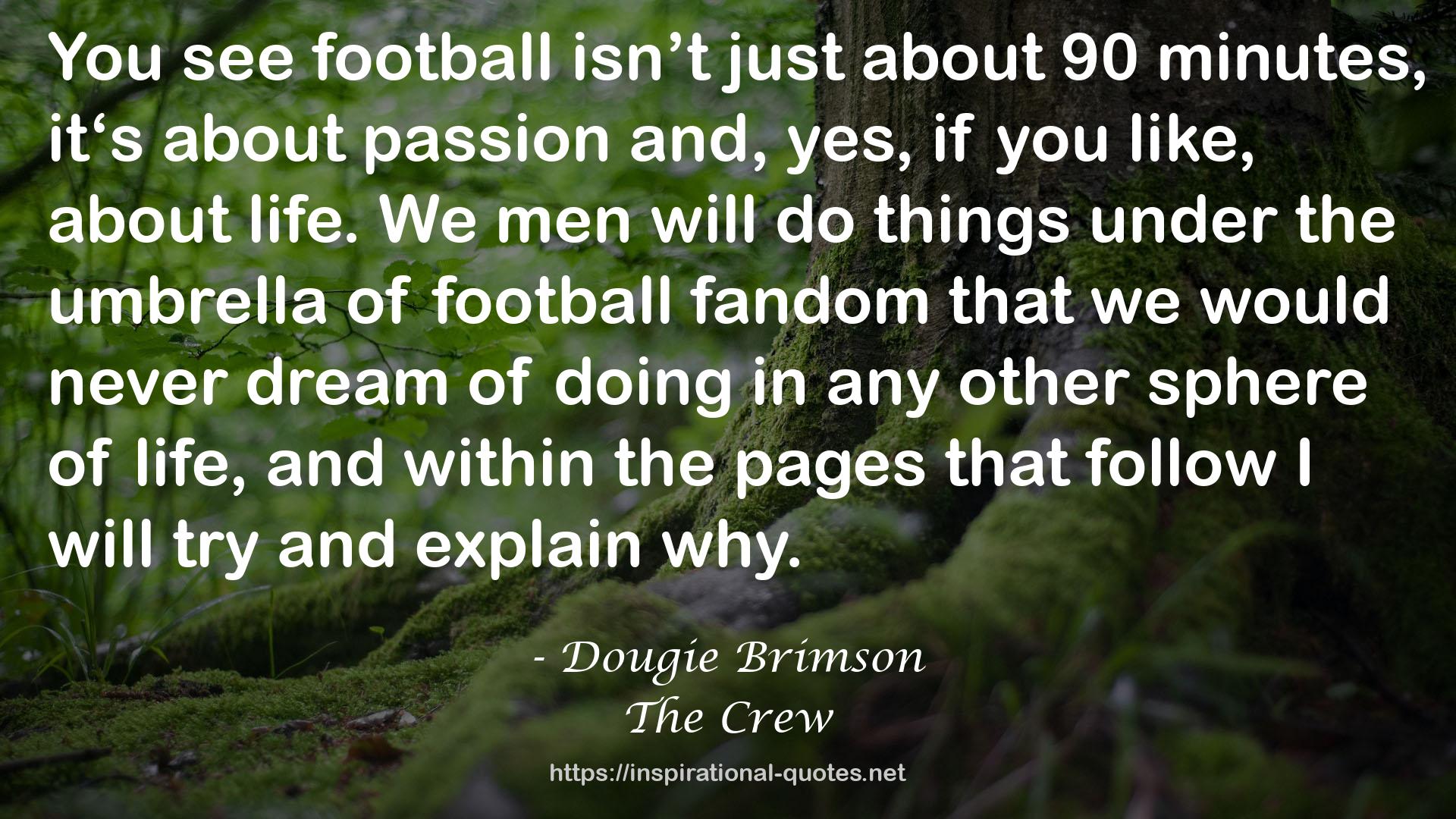 football fandom  QUOTES