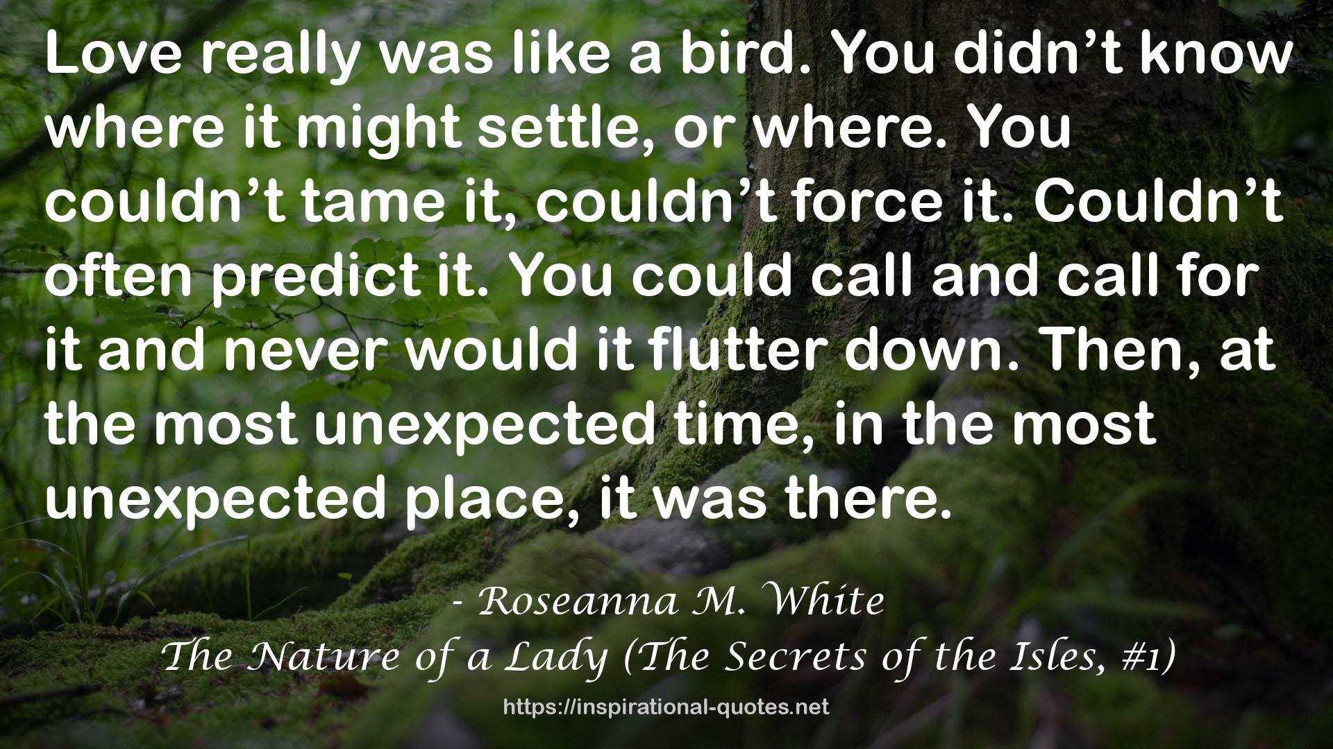 The Nature of a Lady (The Secrets of the Isles, #1) QUOTES