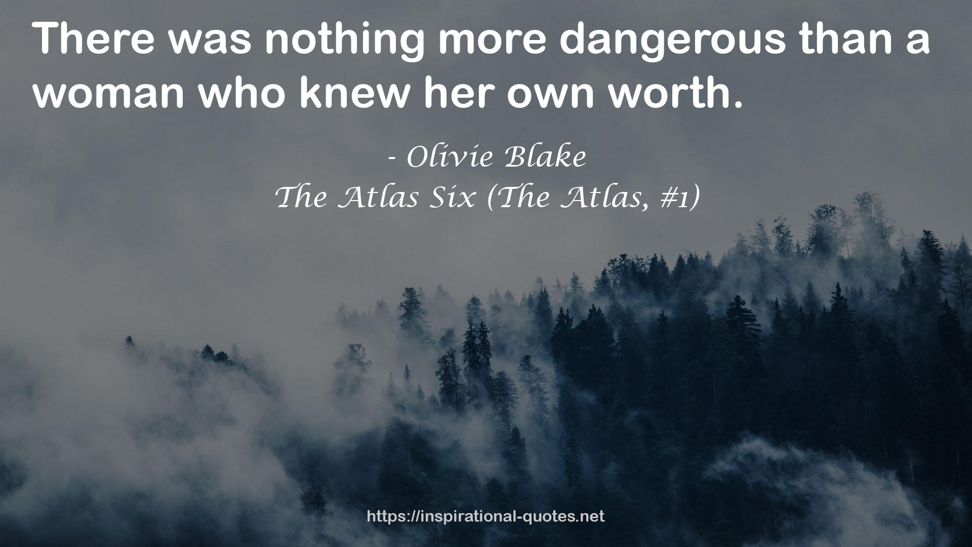 The Atlas Six (The Atlas, #1) QUOTES