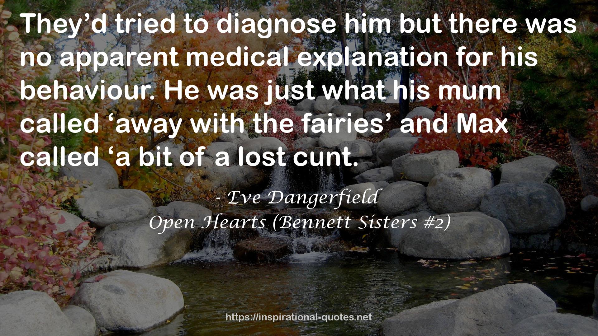 Open Hearts (Bennett Sisters #2) QUOTES