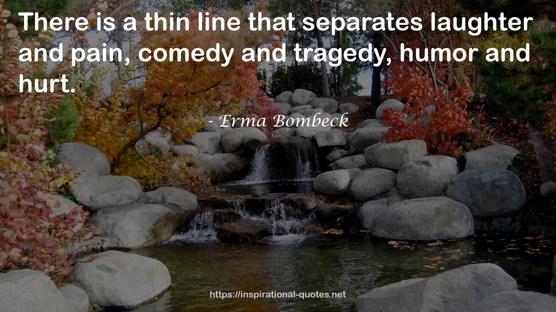 Erma Bombeck QUOTES