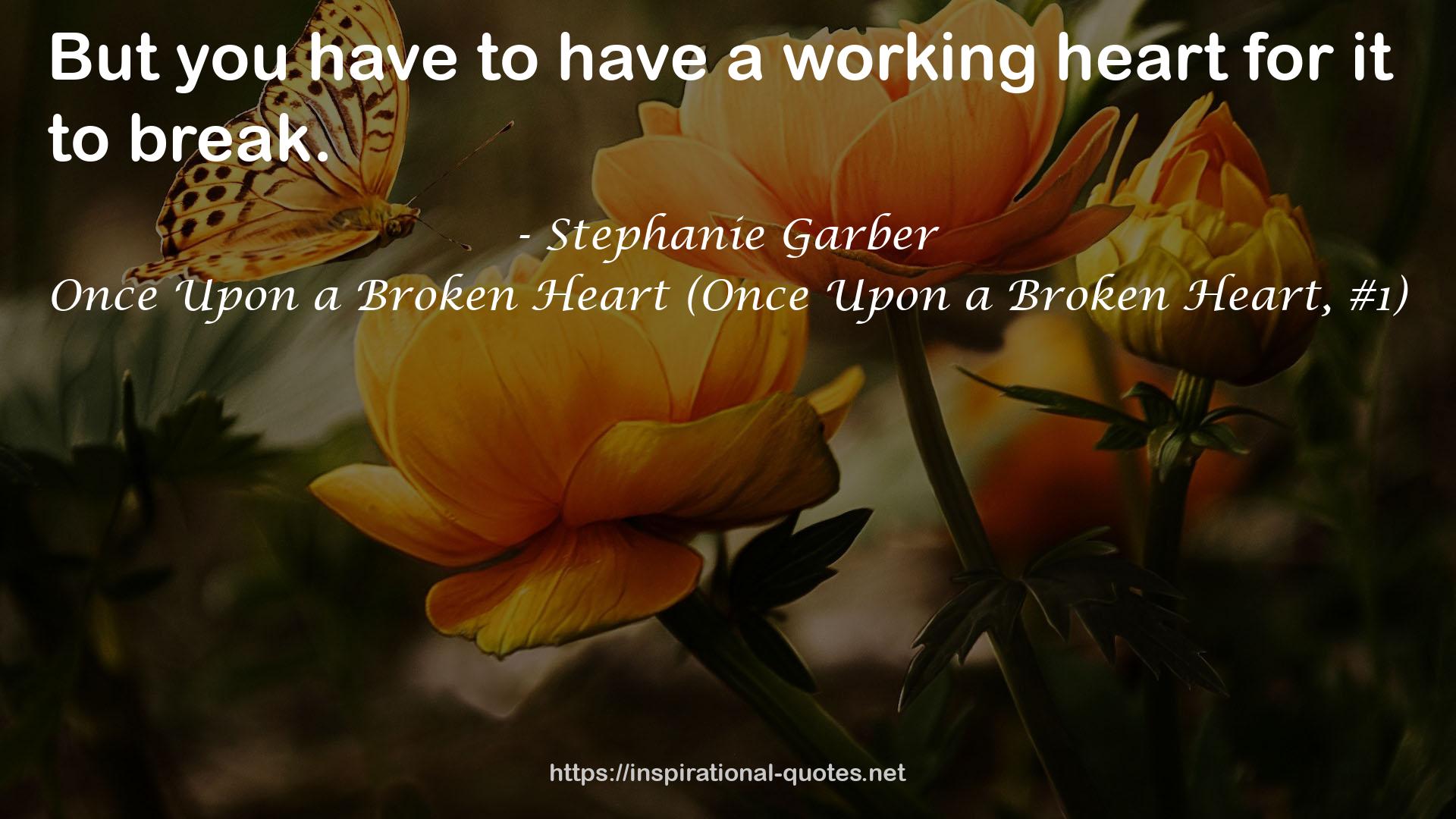 Once Upon a Broken Heart (Once Upon a Broken Heart, #1) QUOTES