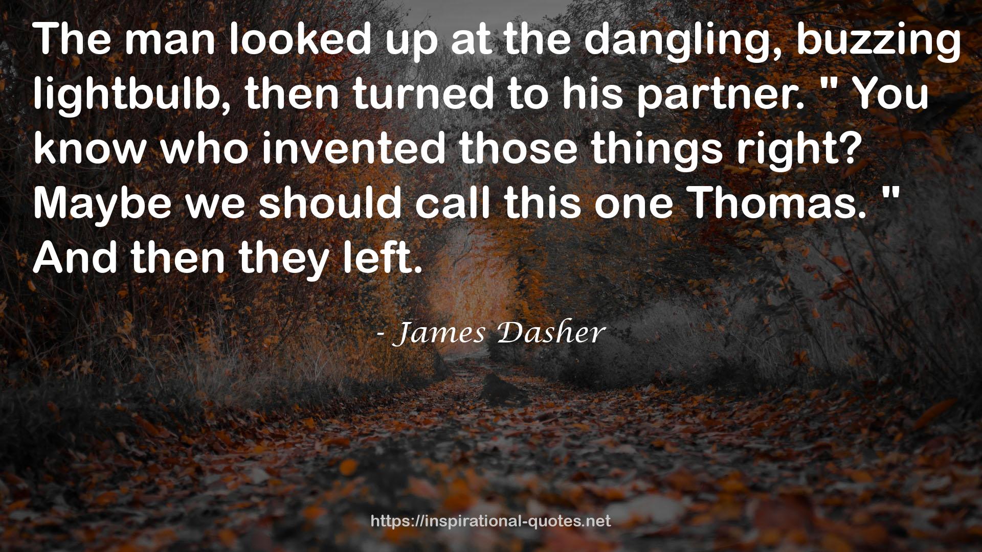 James Dasher QUOTES