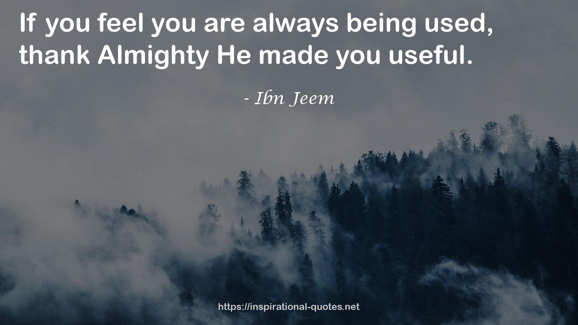 Ibn Jeem QUOTES