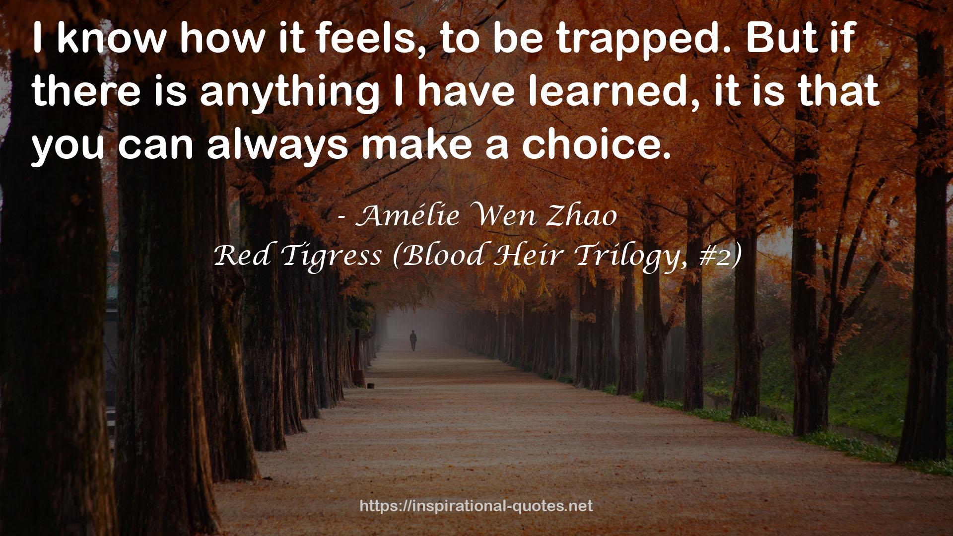 Red Tigress (Blood Heir Trilogy, #2) QUOTES