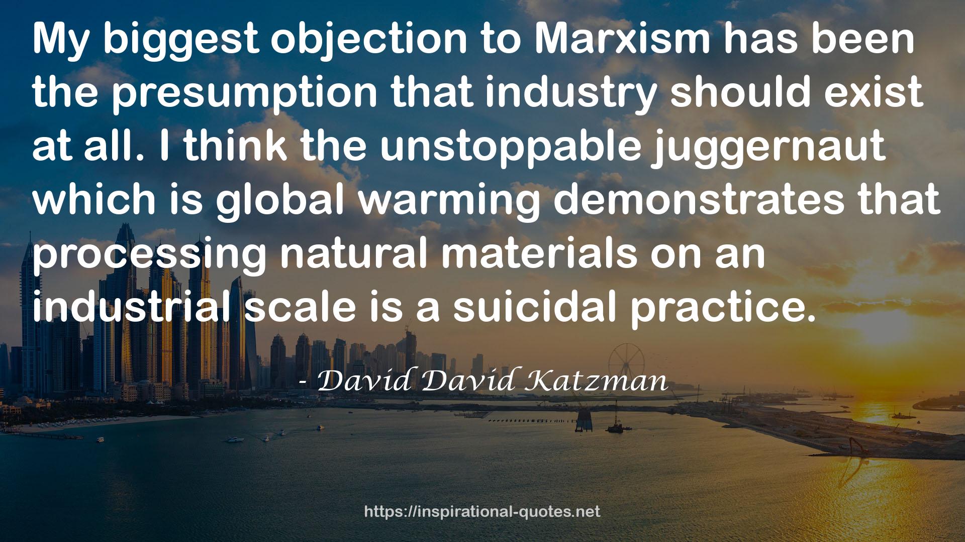 David David Katzman QUOTES