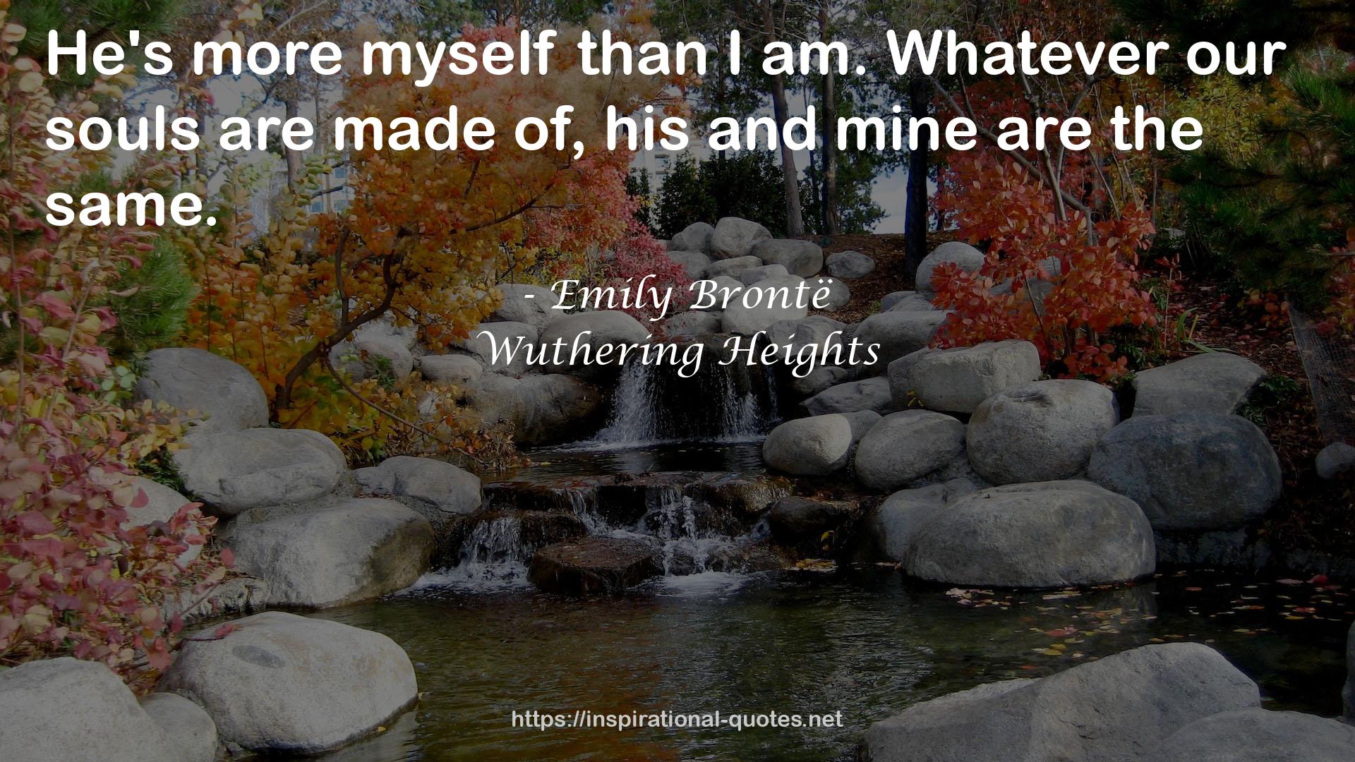 Emily Brontë QUOTES