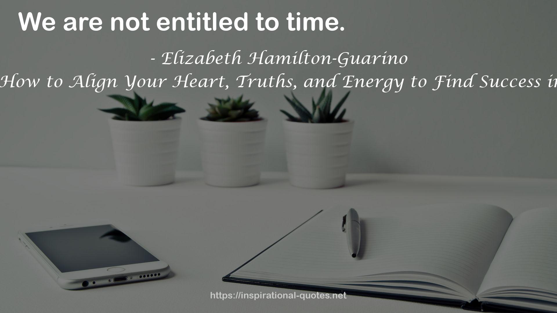 Elizabeth Hamilton-Guarino QUOTES