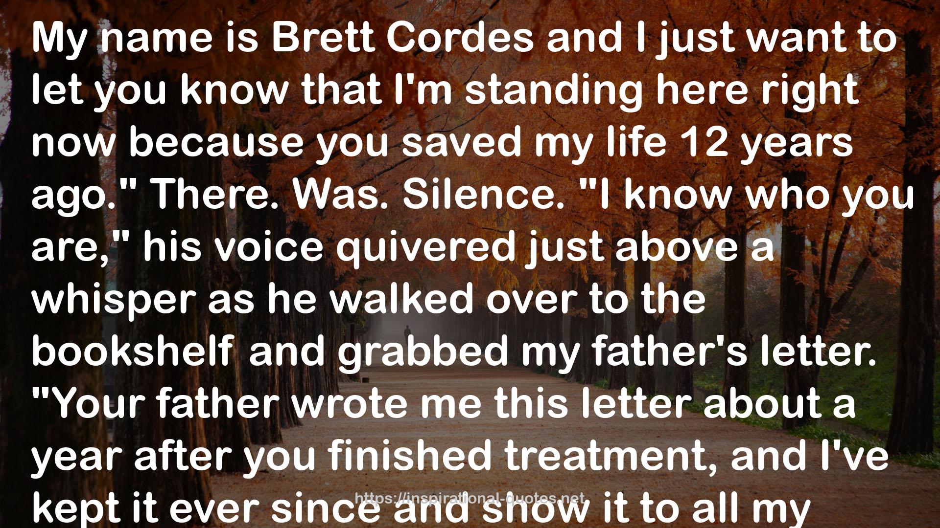 Brett M. Cordes QUOTES
