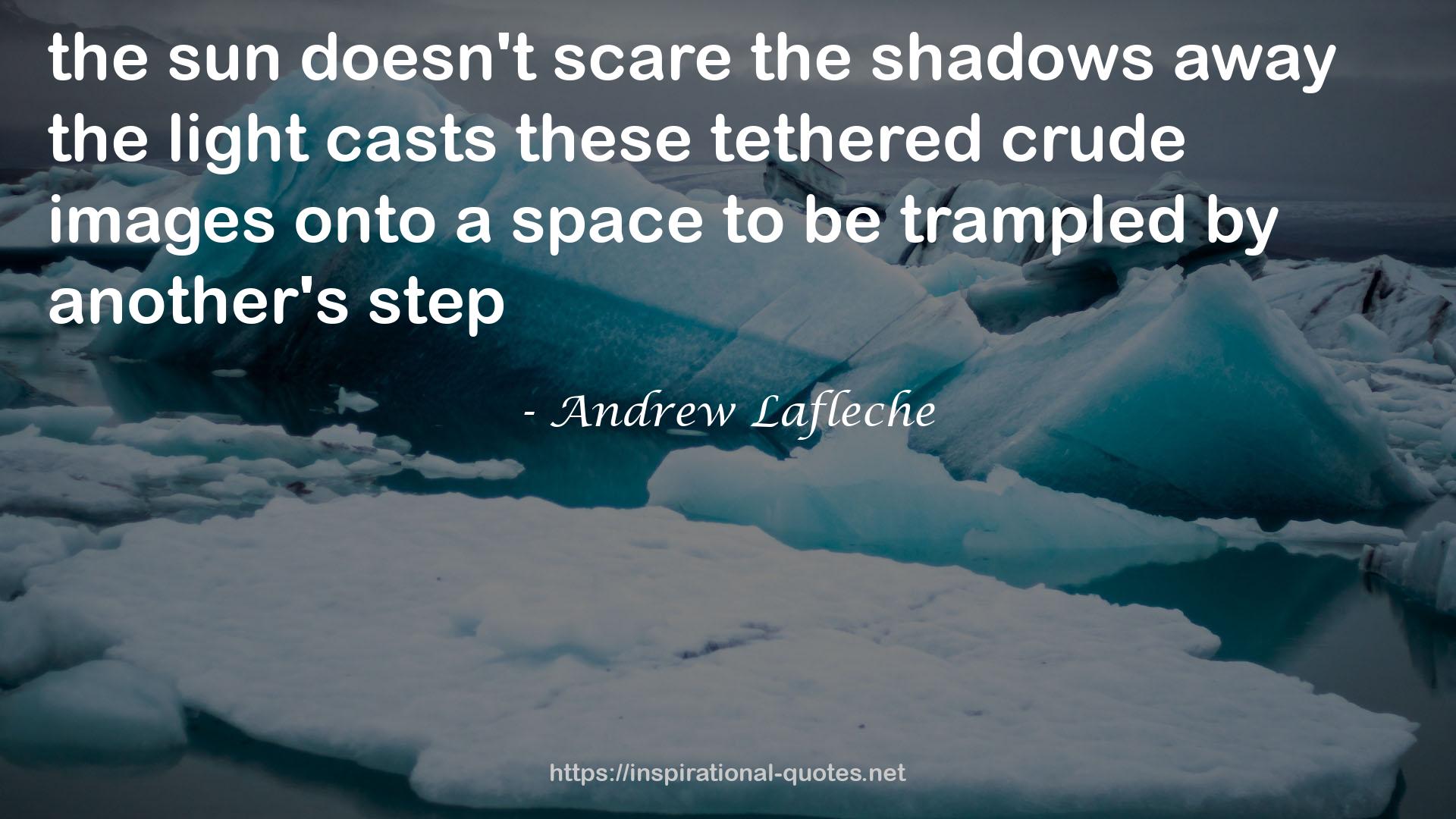 Andrew Lafleche QUOTES