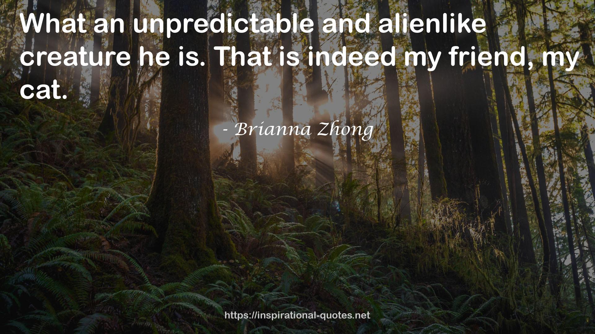 Brianna Zhong QUOTES