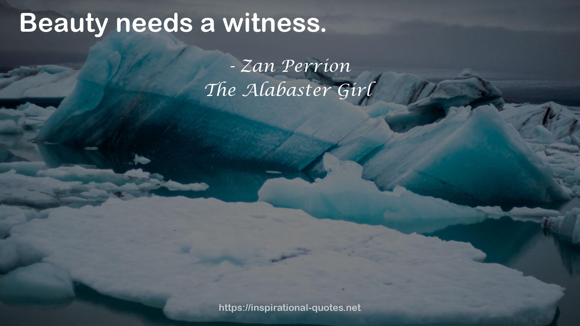 Zan Perrion QUOTES