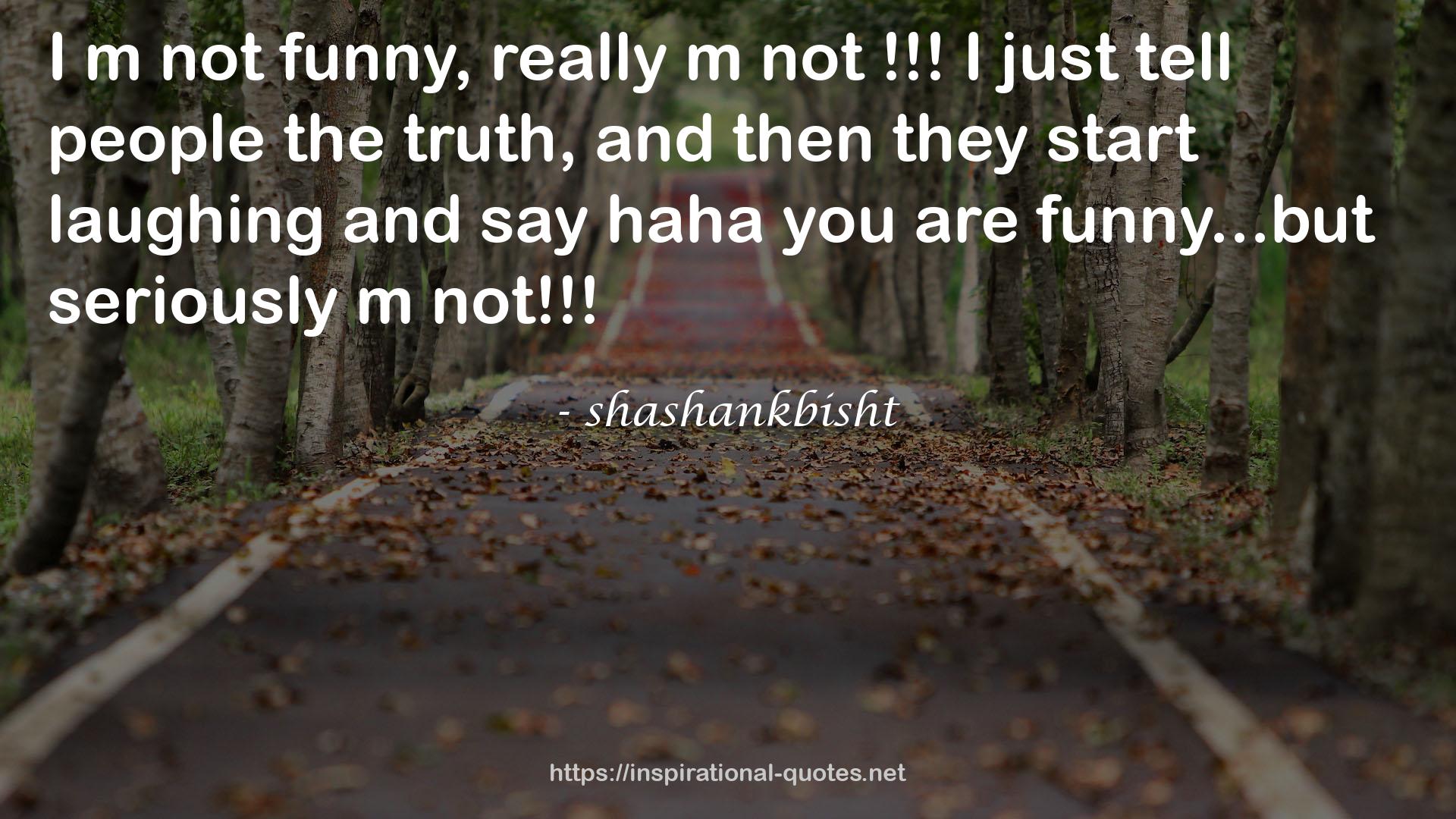 shashankbisht QUOTES