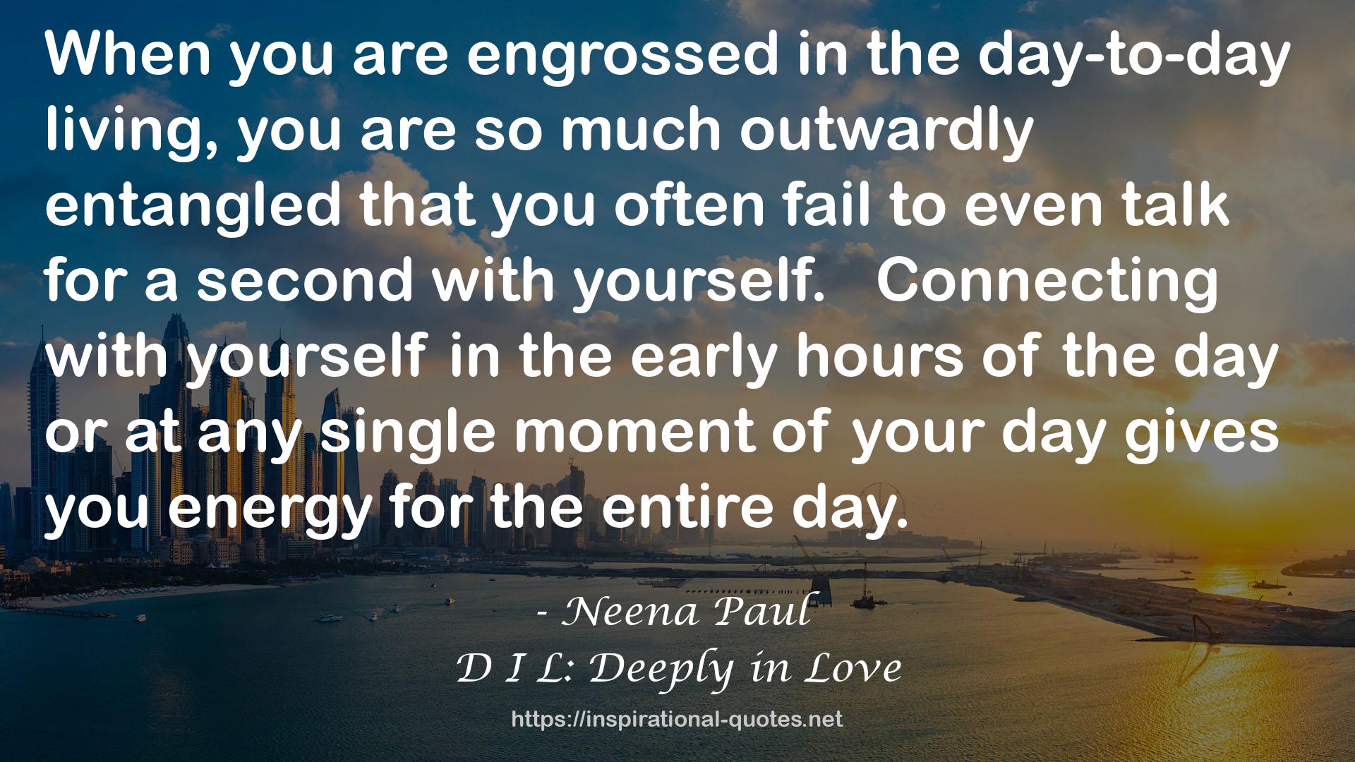 Neena Paul QUOTES