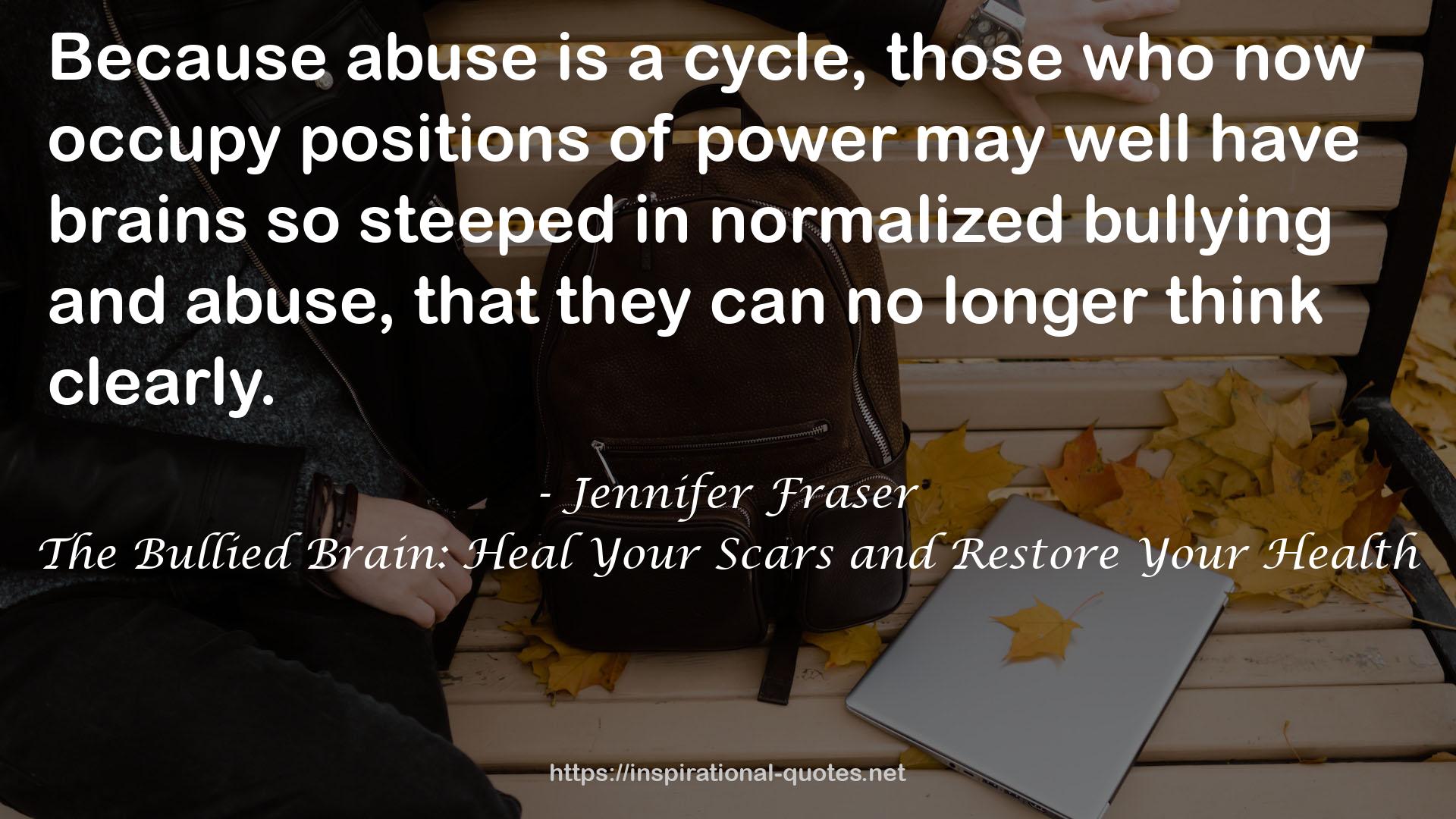 Jennifer Fraser QUOTES