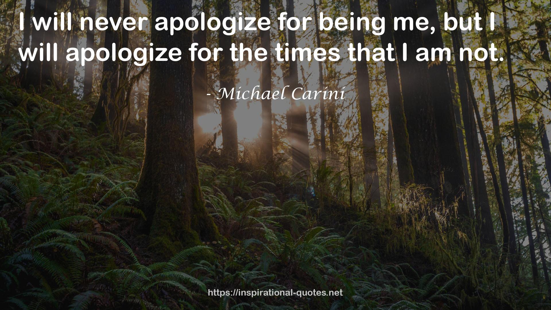 Michael Carini QUOTES