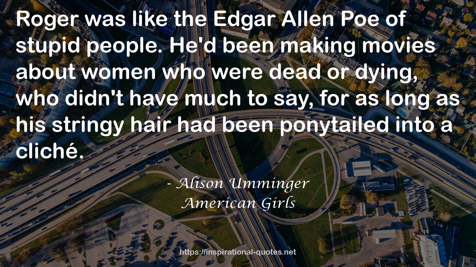 Alison Umminger QUOTES