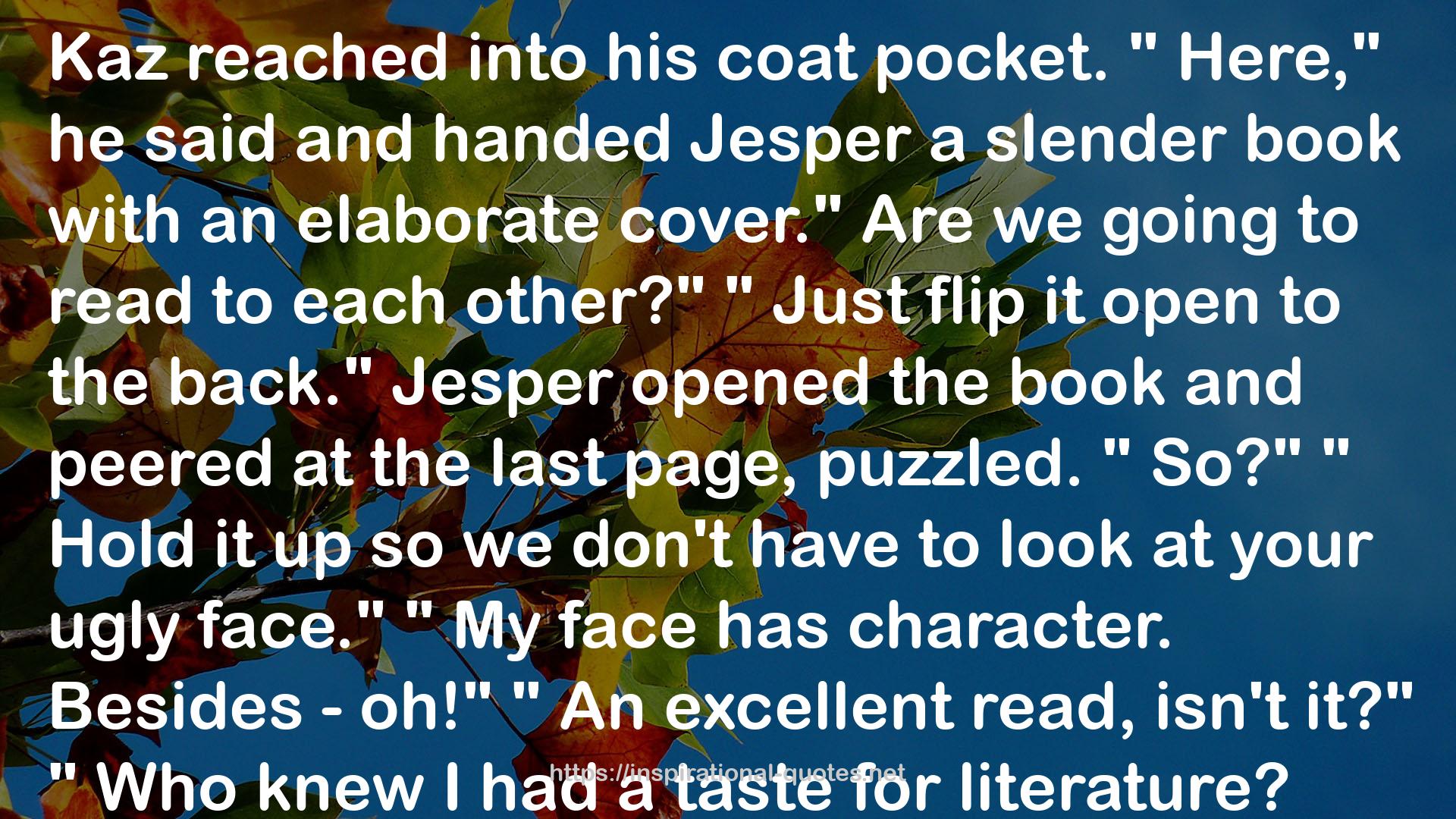 Jesper  QUOTES