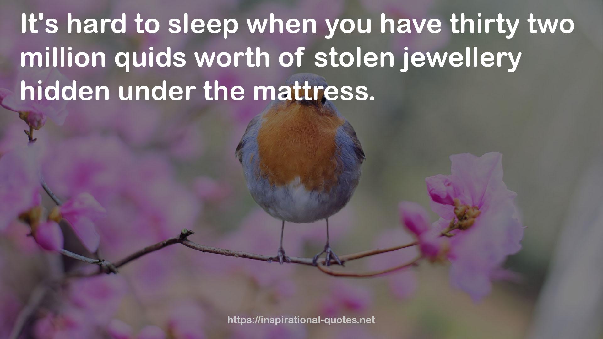 stolen jewellery  QUOTES