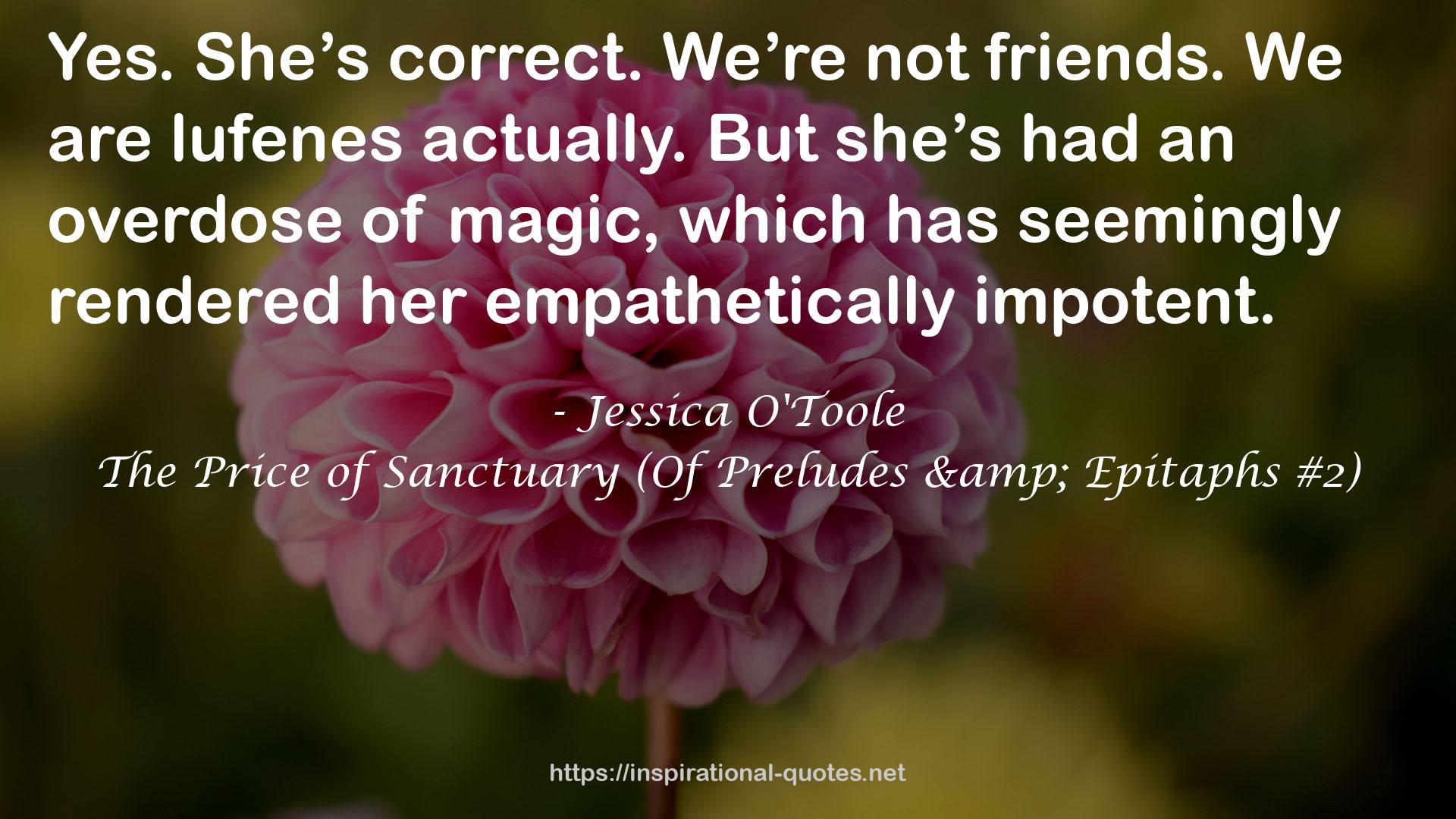 Jessica O'Toole QUOTES