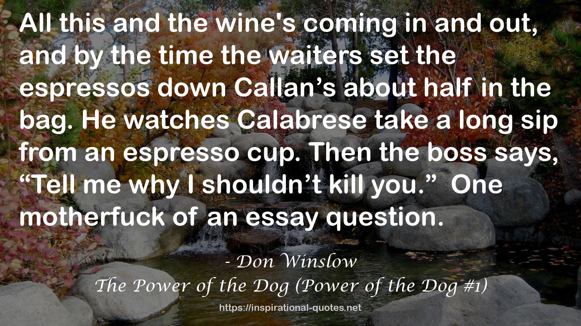 the waiters  QUOTES