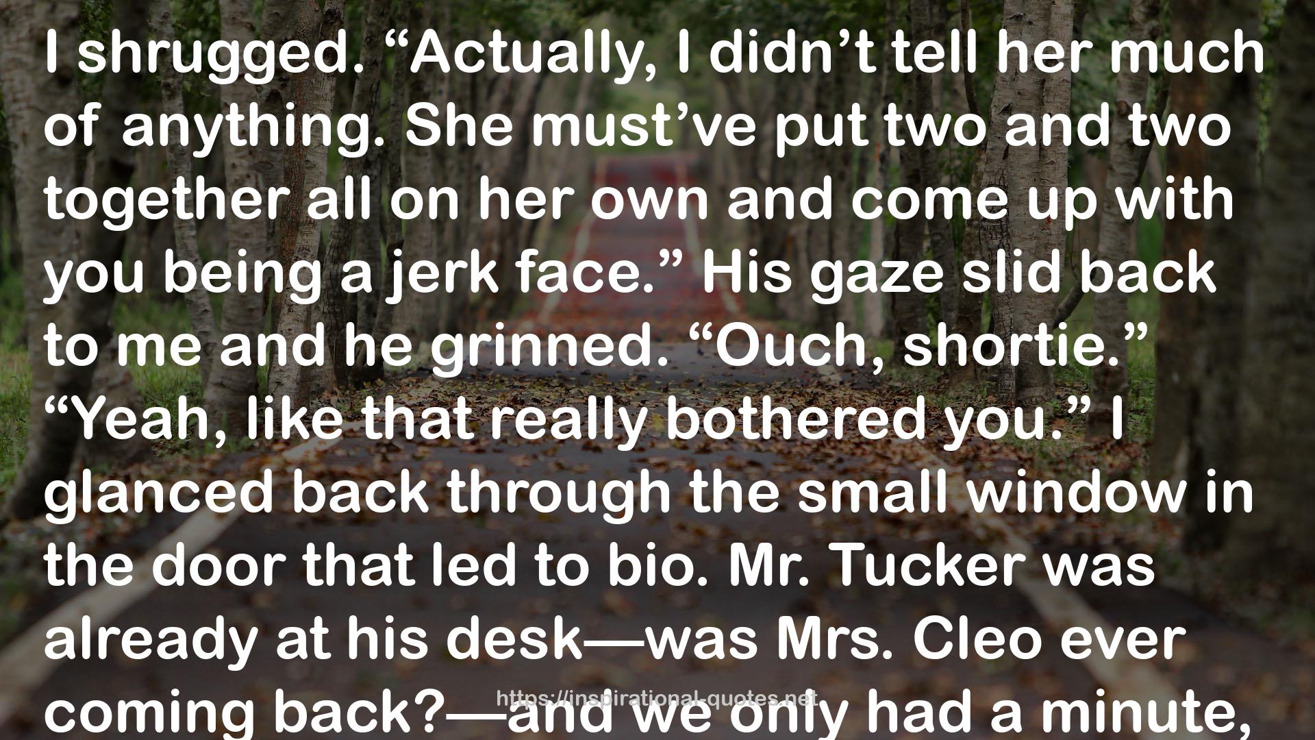 Stone Cold Touch (The Dark Elements, #2) QUOTES