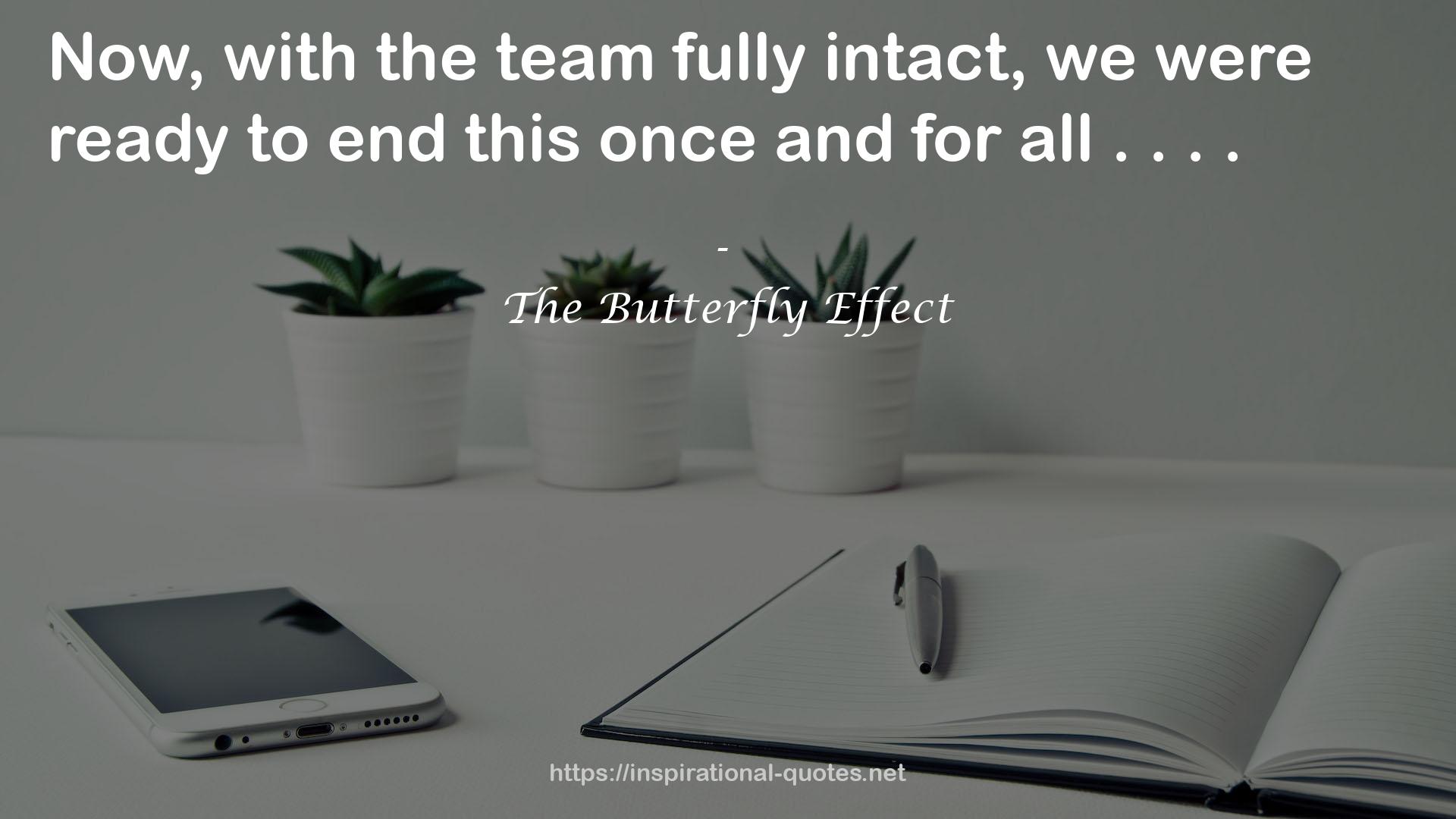 The Butterfly Effect QUOTES