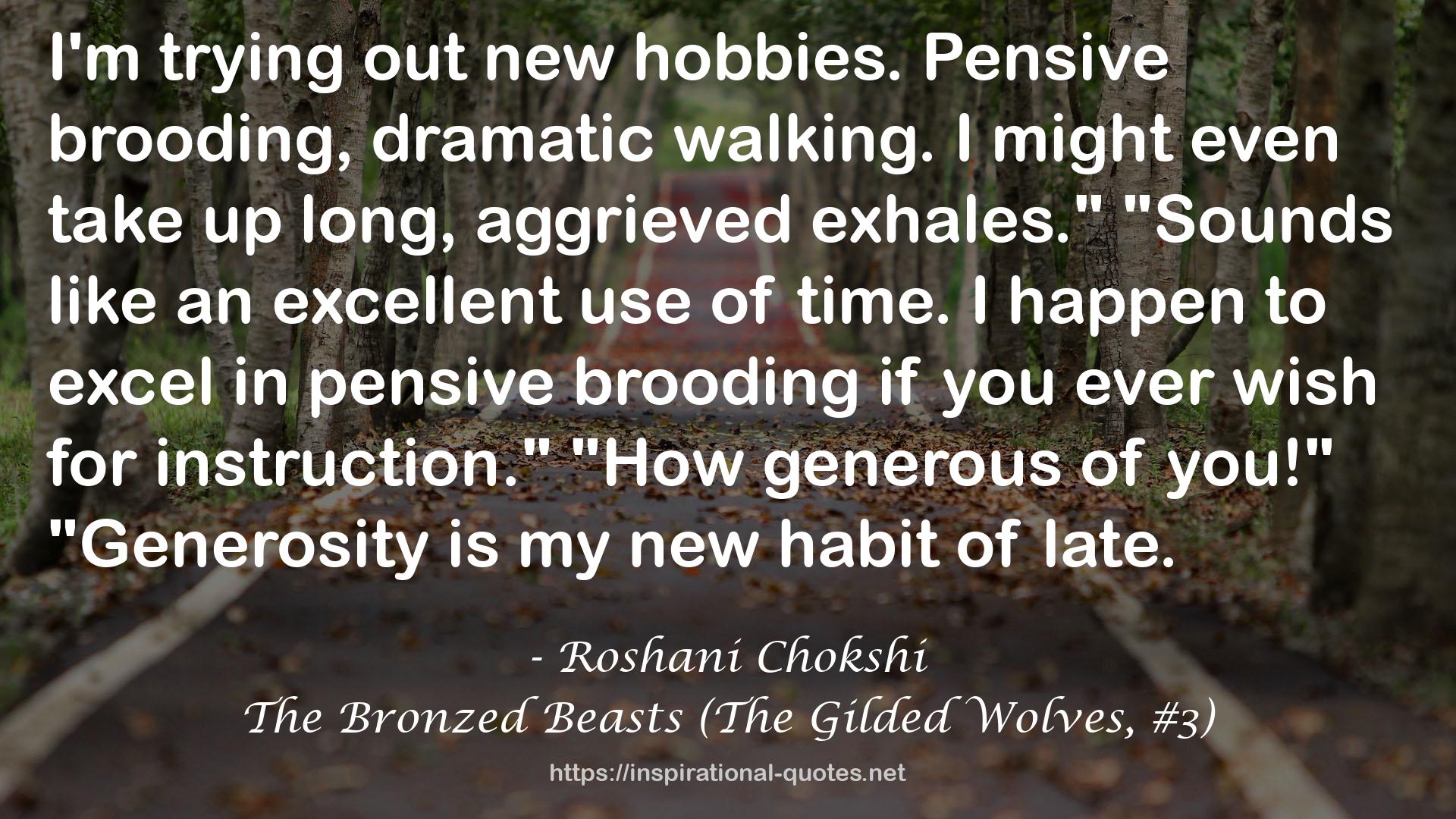 The Bronzed Beasts (The Gilded Wolves, #3) QUOTES