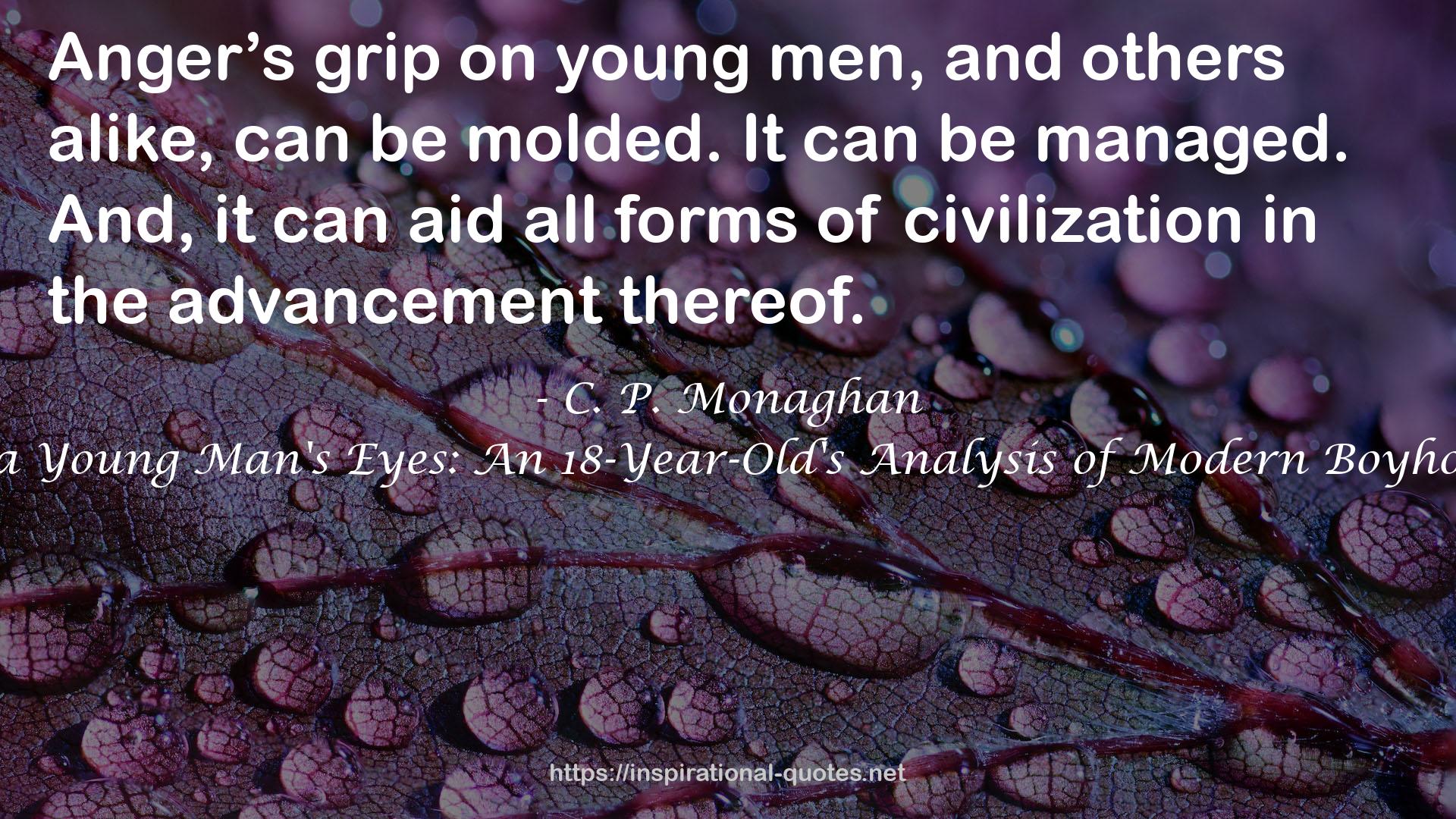 C. P. Monaghan QUOTES