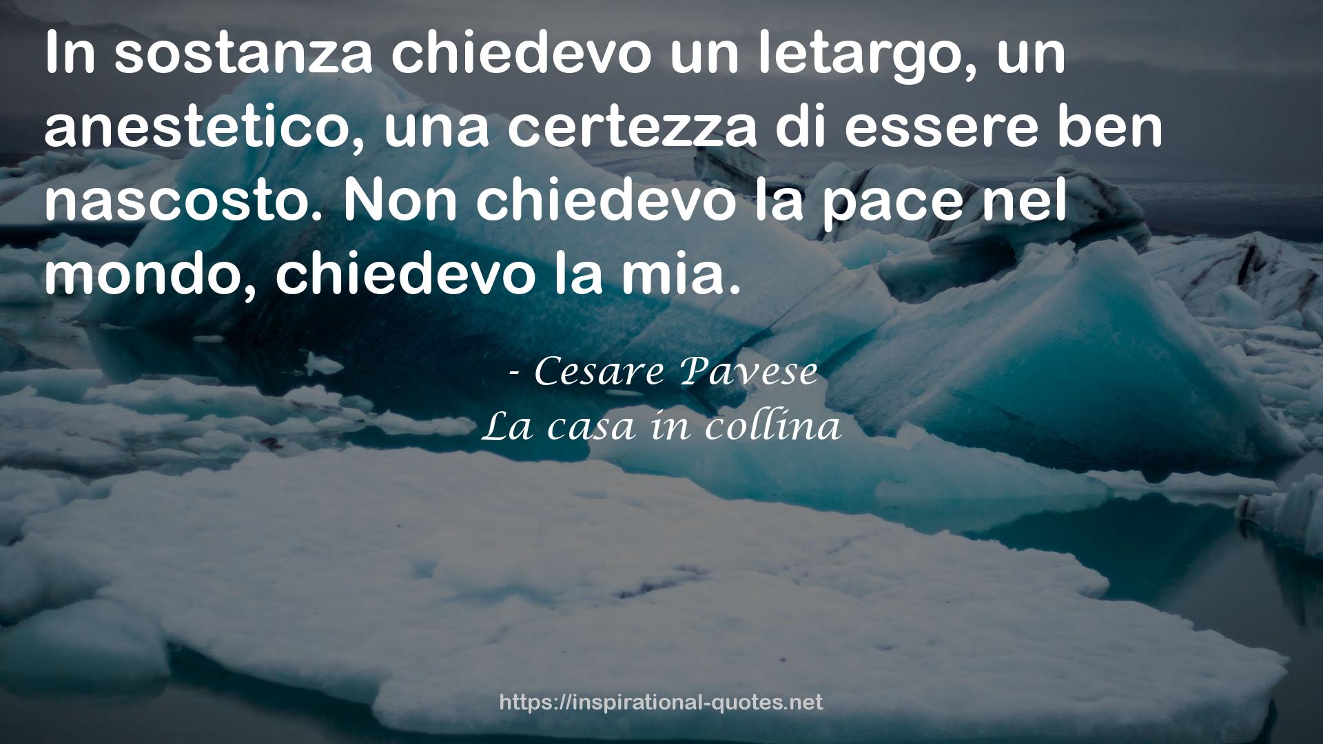 La casa in collina QUOTES