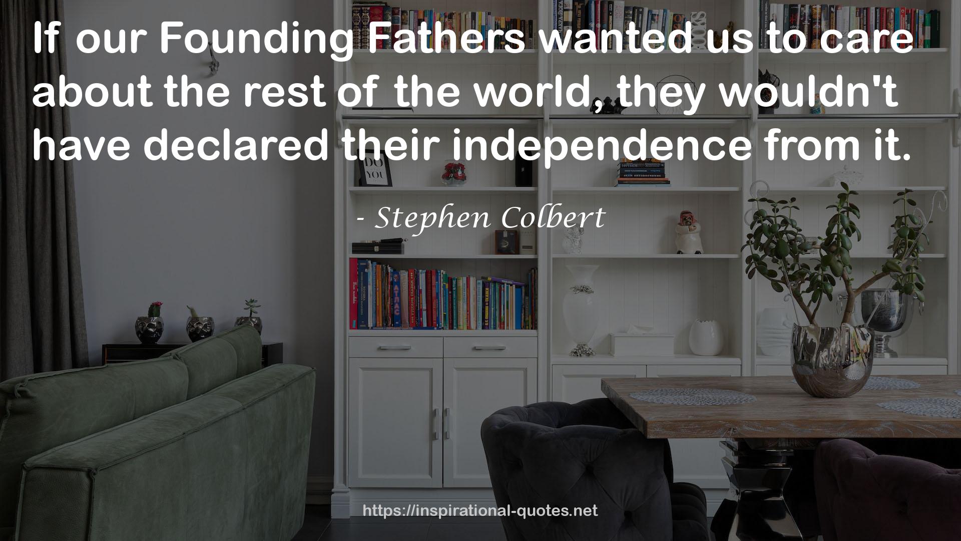 Founding  QUOTES