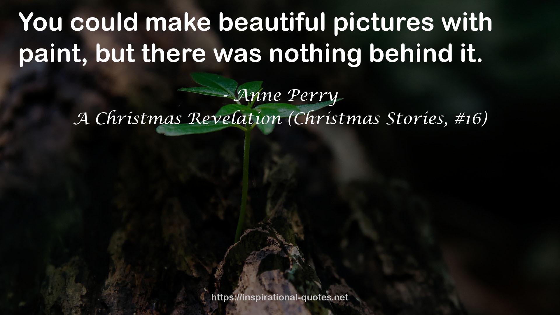 A Christmas Revelation (Christmas Stories, #16) QUOTES