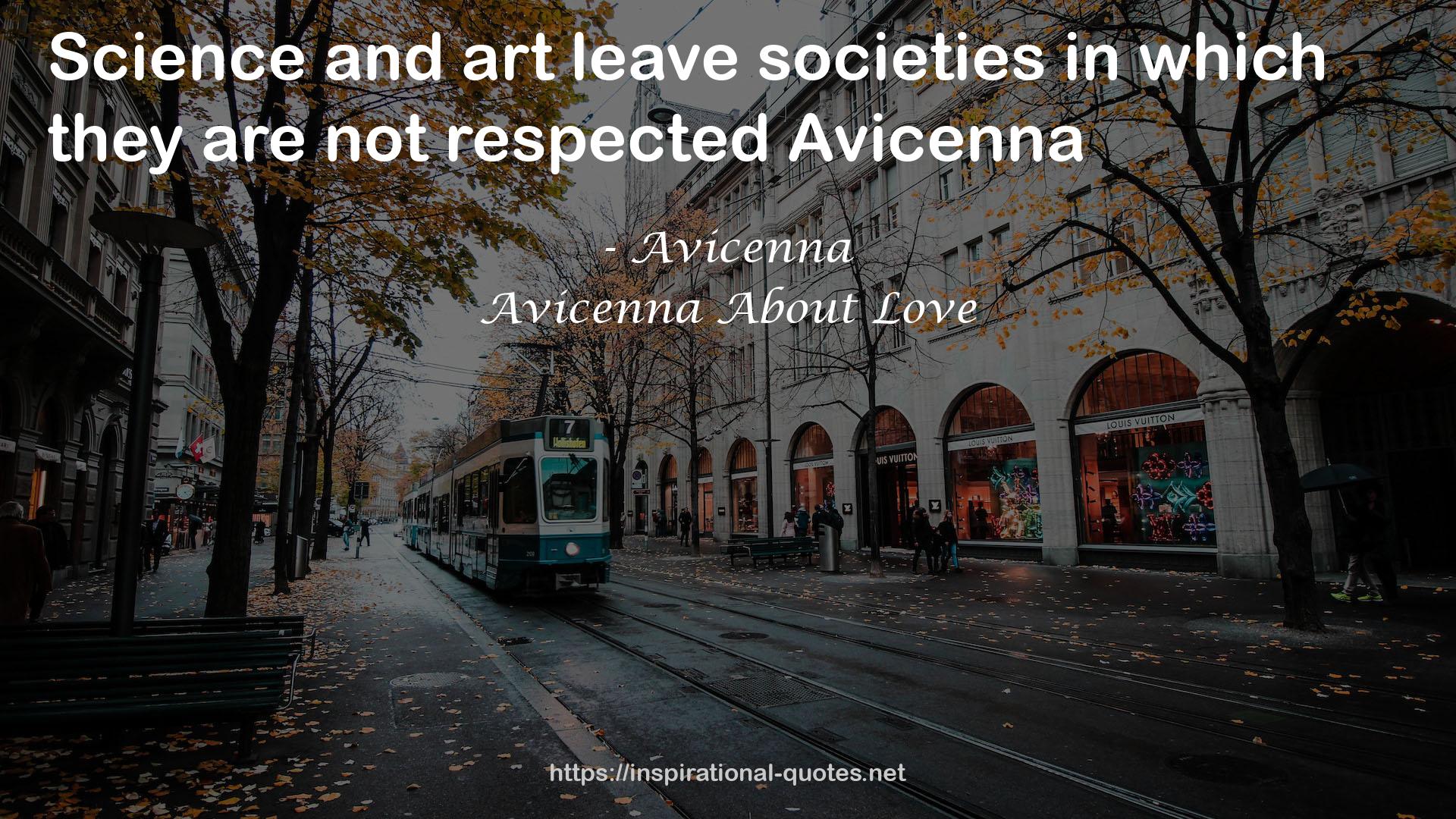 Avicenna About Love QUOTES
