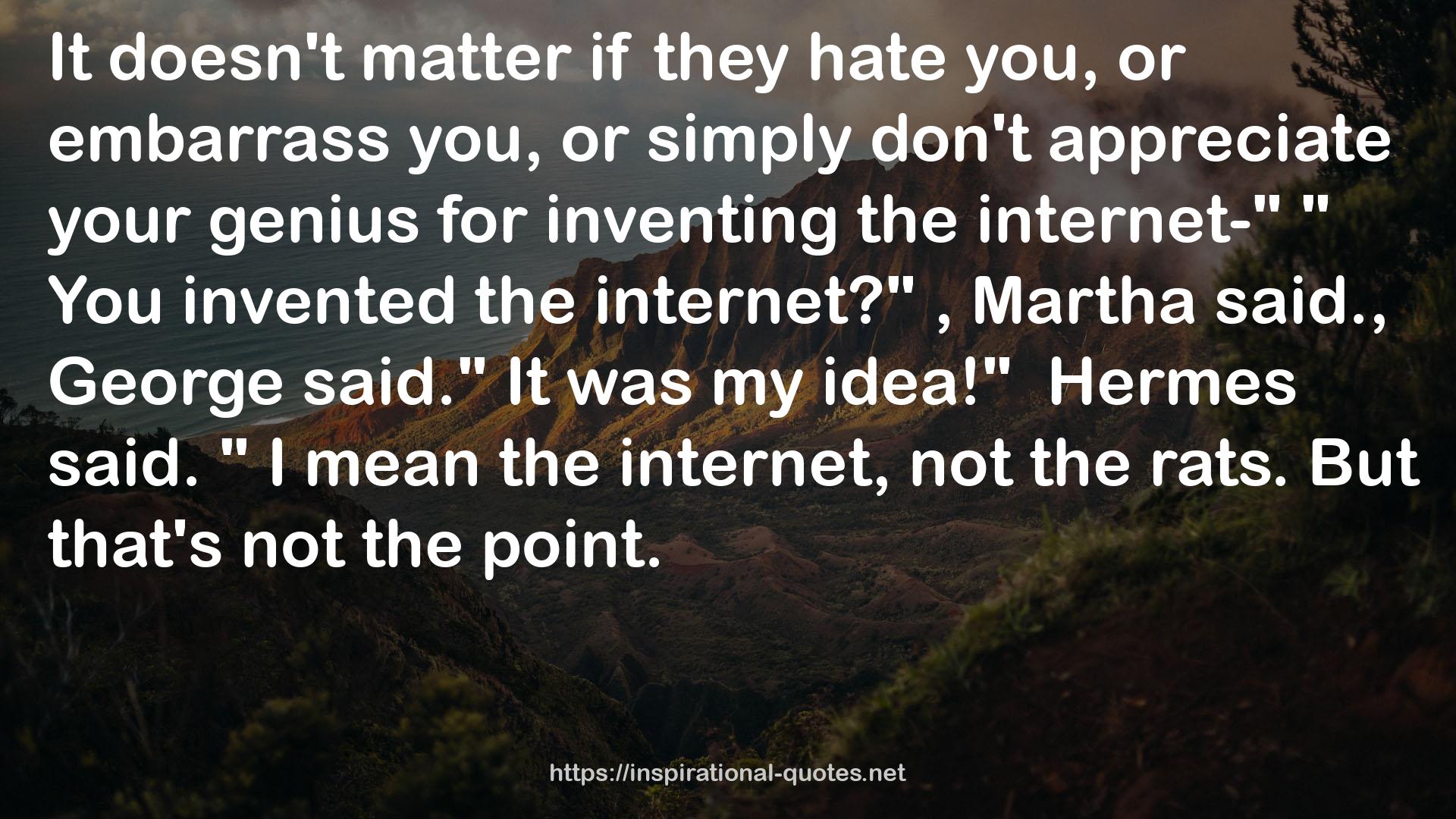 Martha  QUOTES