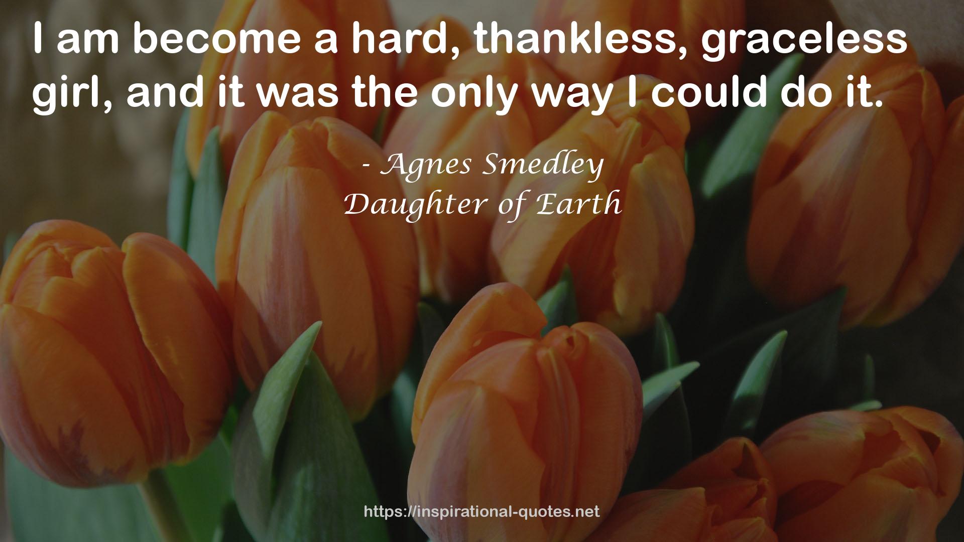 Daughter of Earth QUOTES