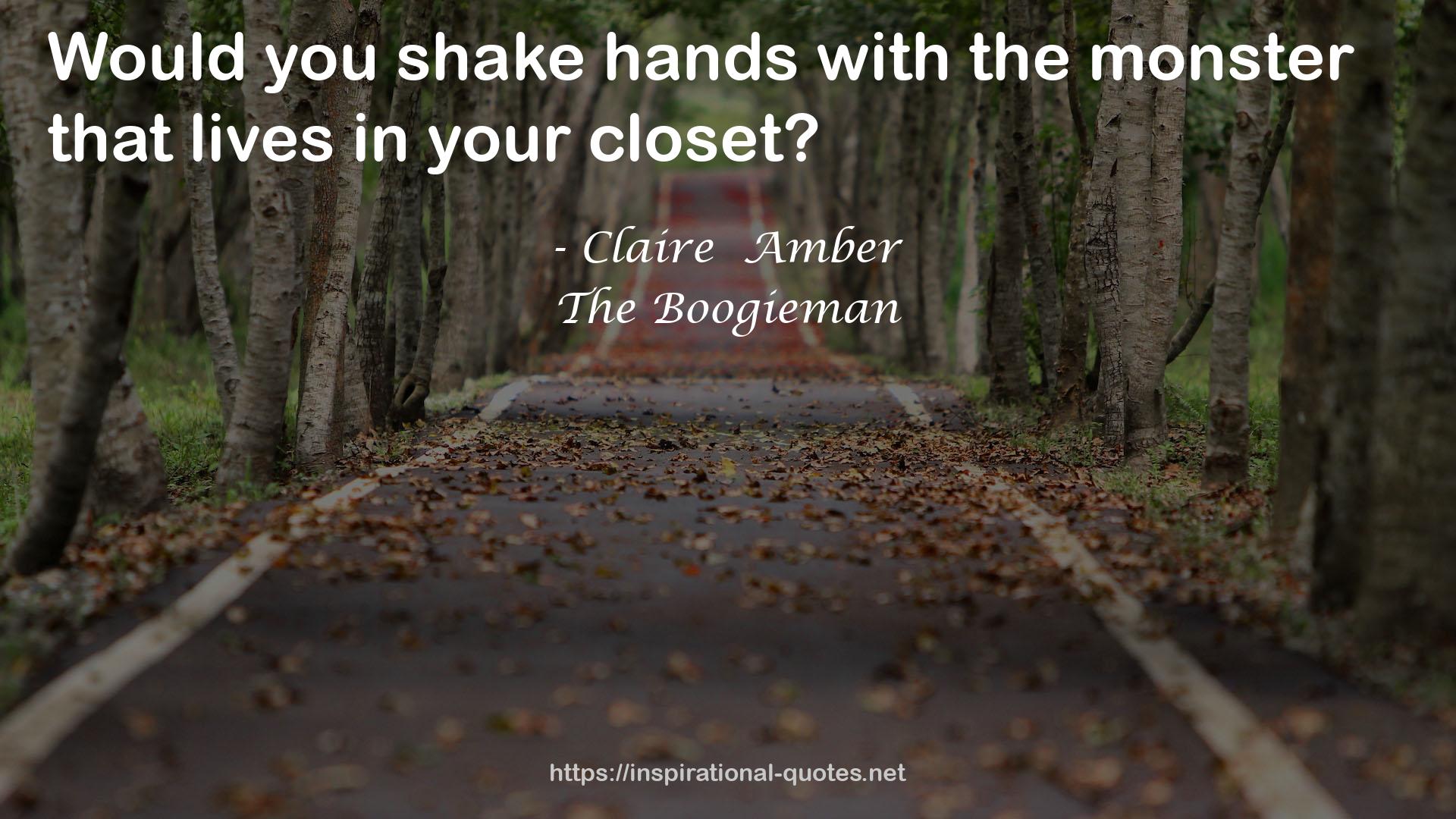 The Boogieman QUOTES