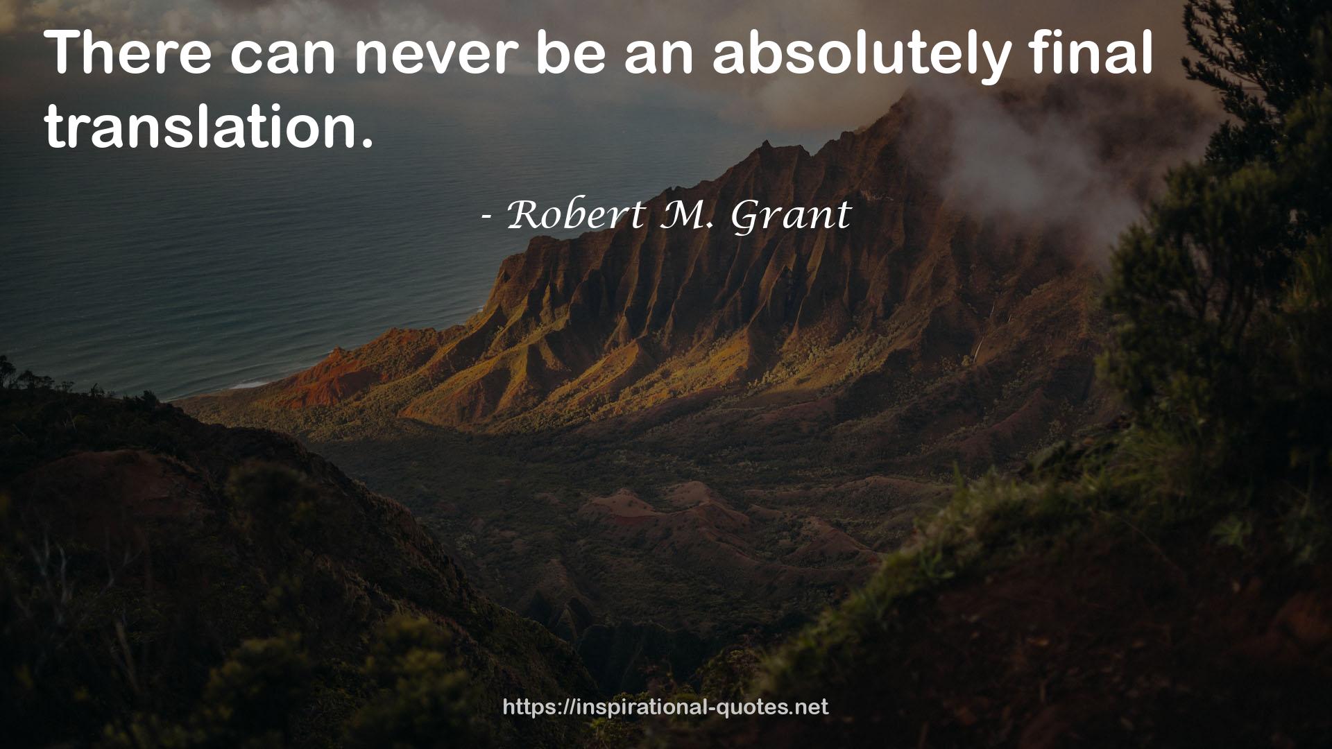 Robert M. Grant QUOTES