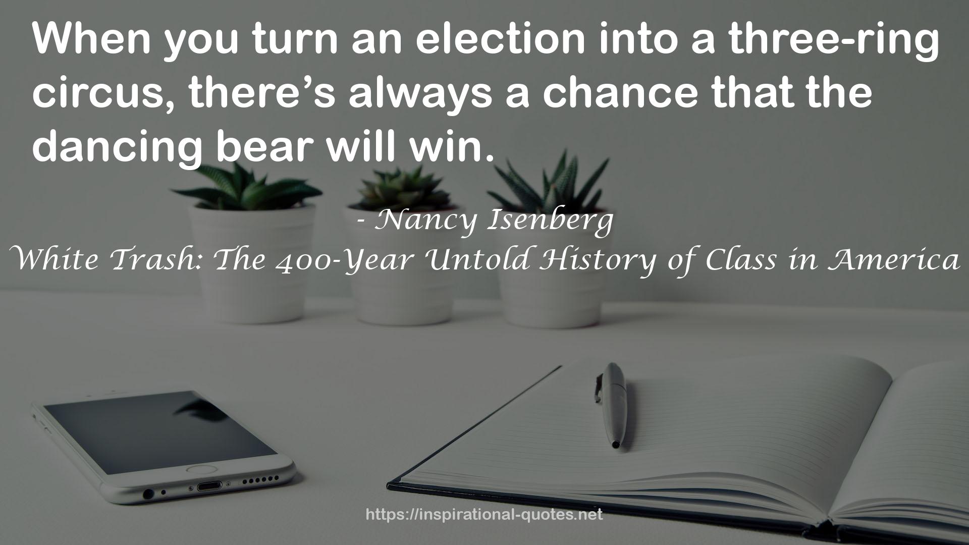 an election  QUOTES