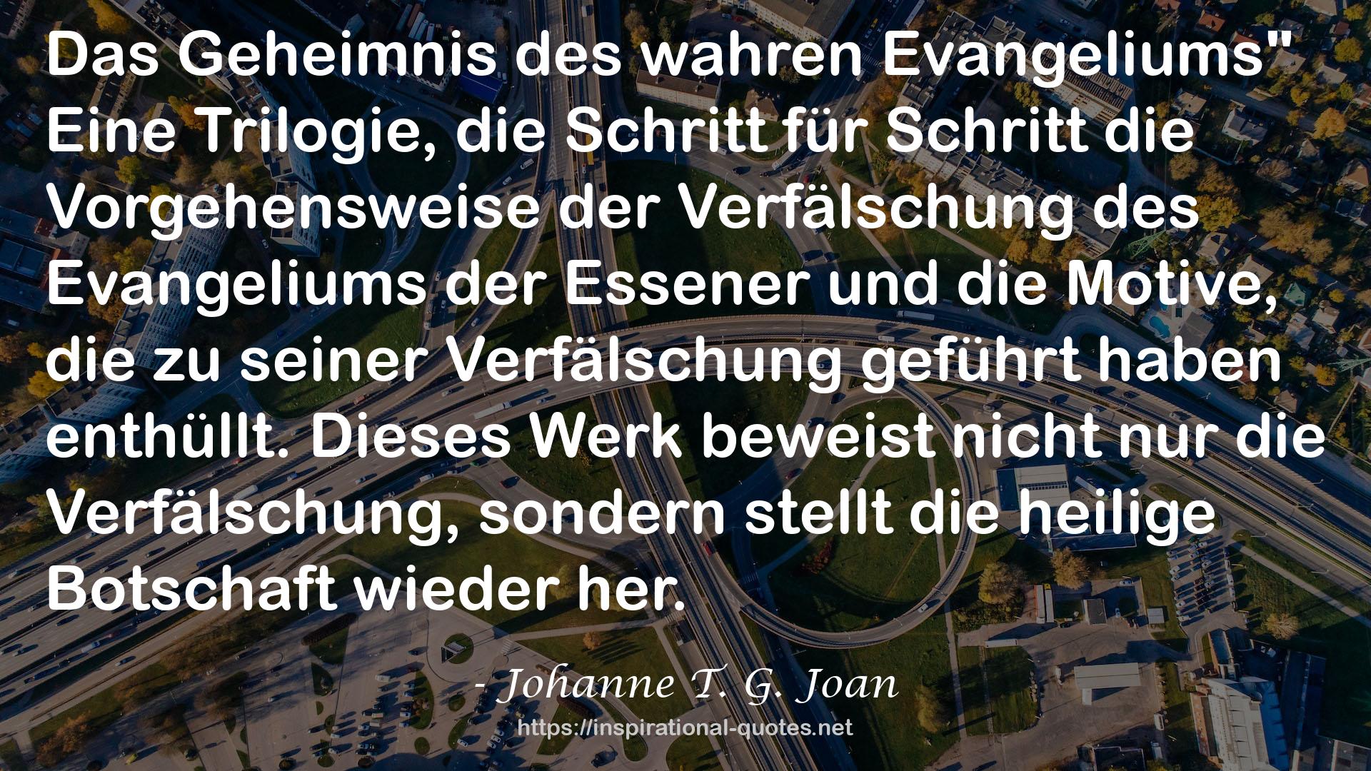 Johanne T. G. Joan QUOTES