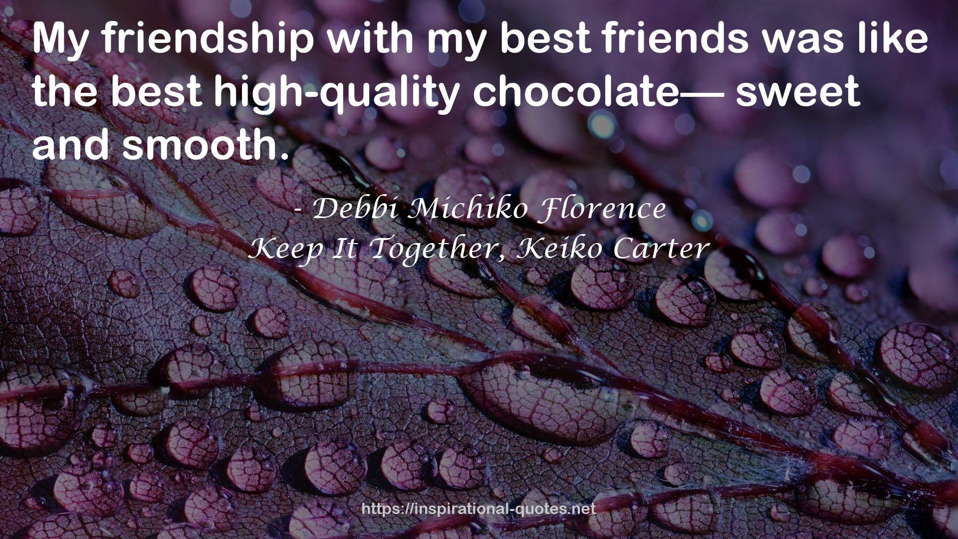 Debbi Michiko Florence QUOTES