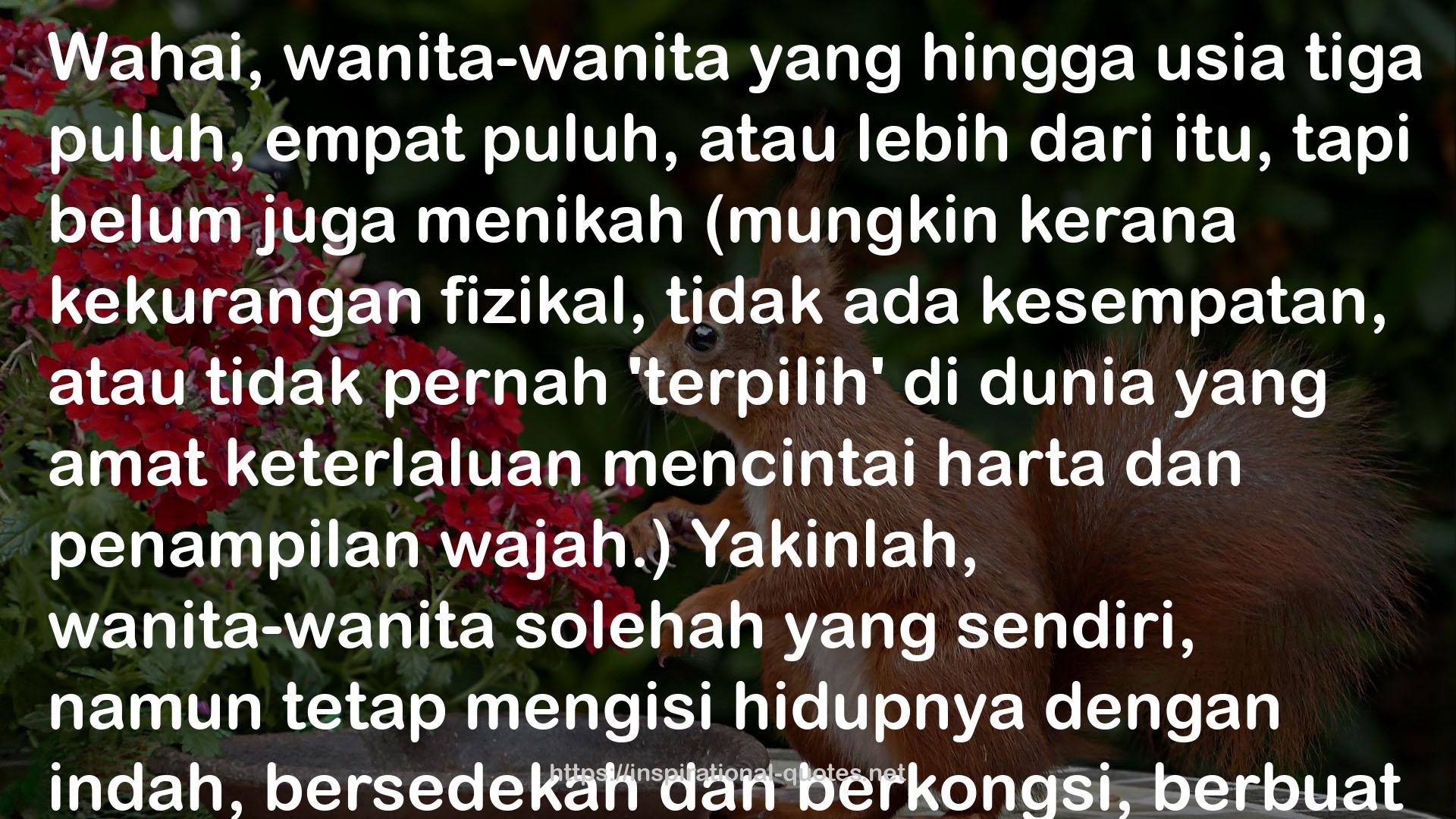 Bidadari Bidadari Surga QUOTES