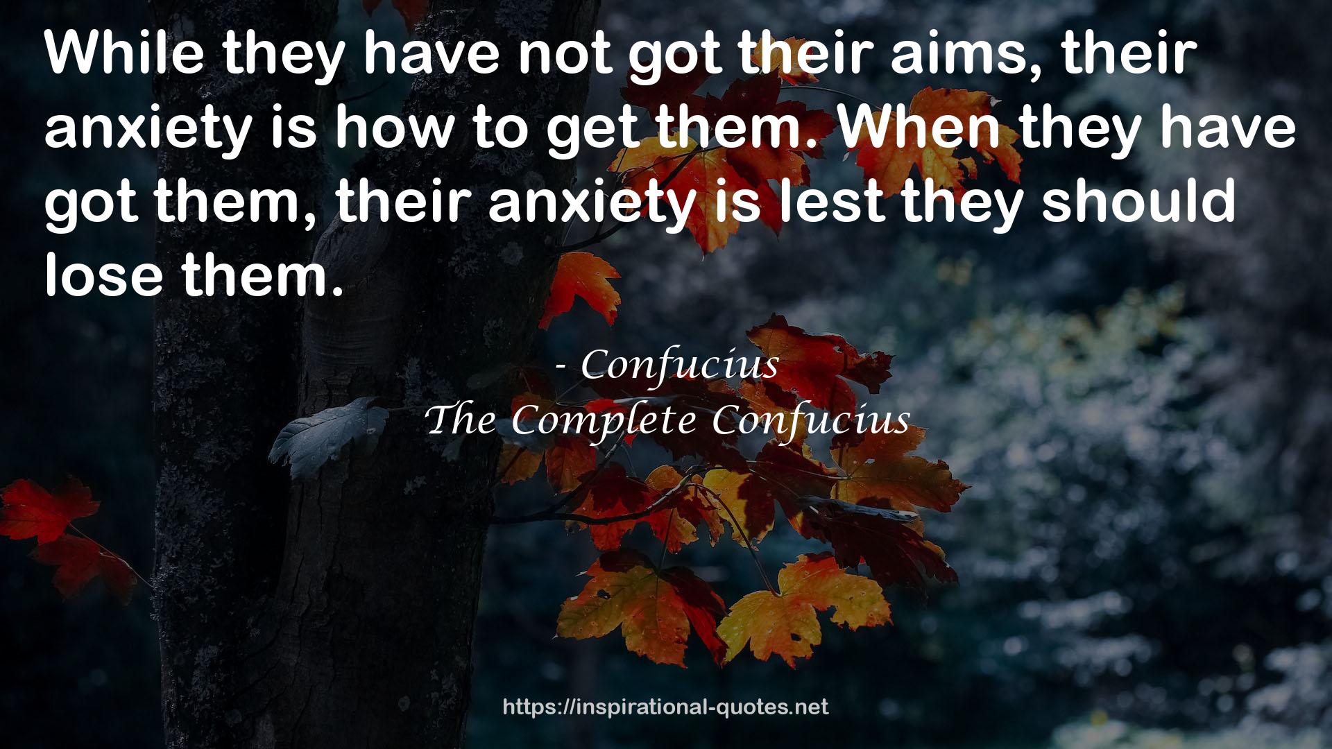 The Complete Confucius QUOTES