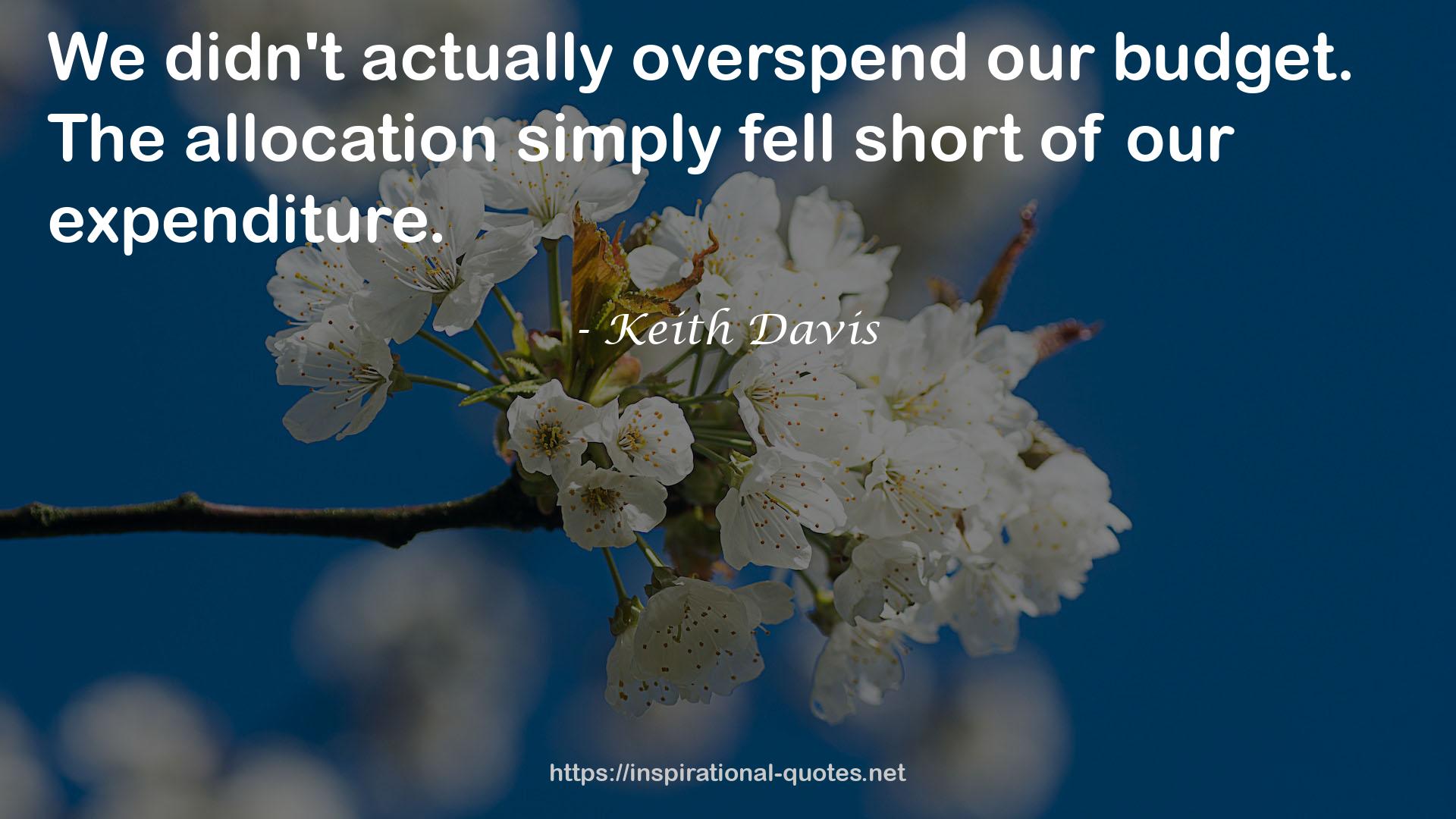 overspend  QUOTES