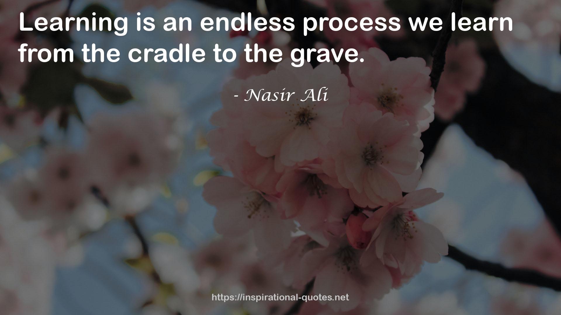 Nasir Ali QUOTES