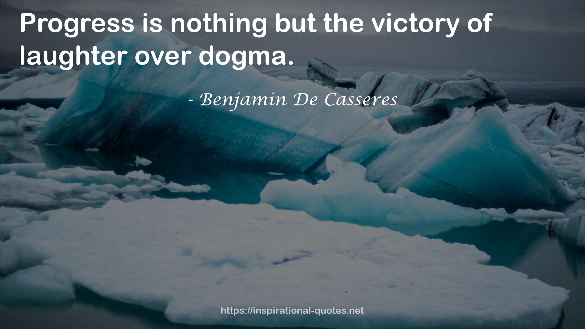 Benjamin De Casseres QUOTES