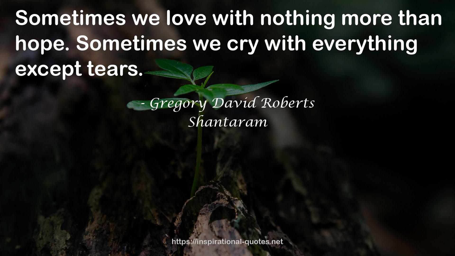 Shantaram QUOTES