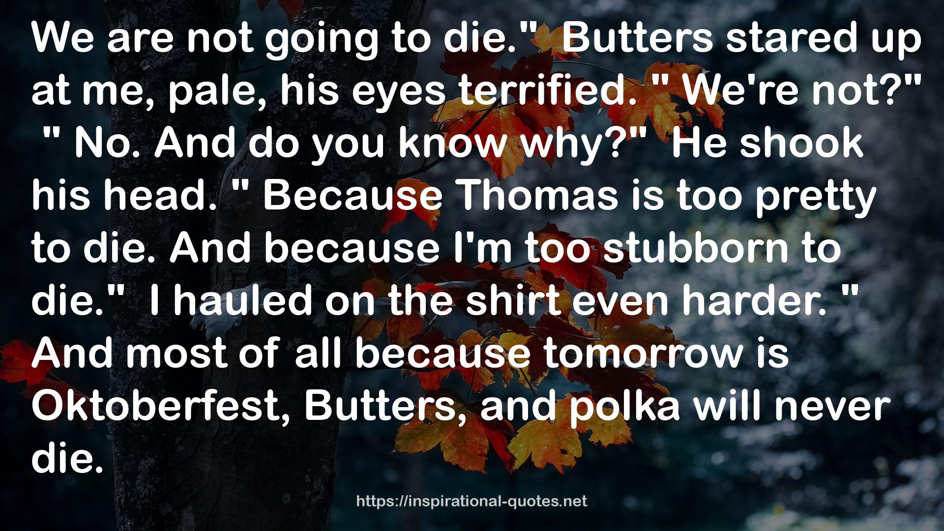 Butters  QUOTES