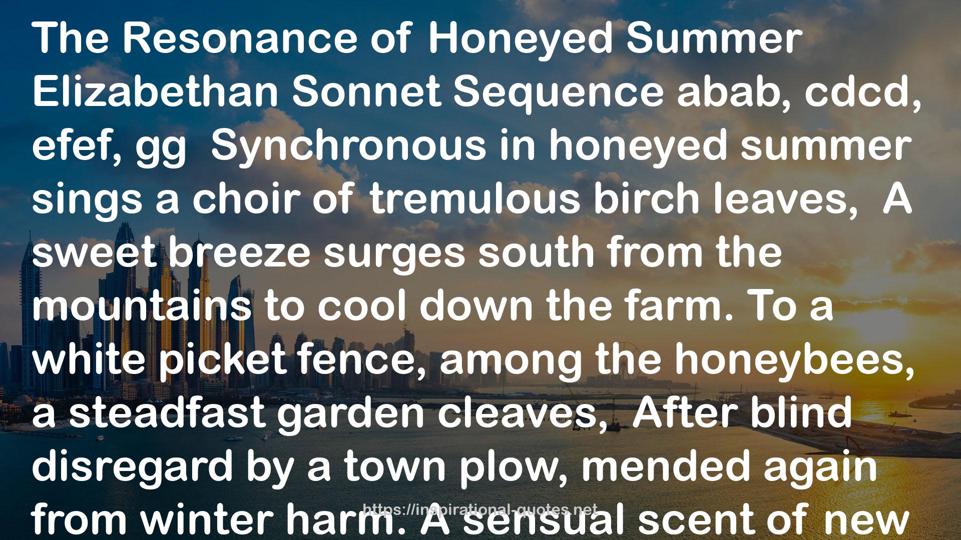 Sonnets on the Common Man: New Hampshire Verse QUOTES