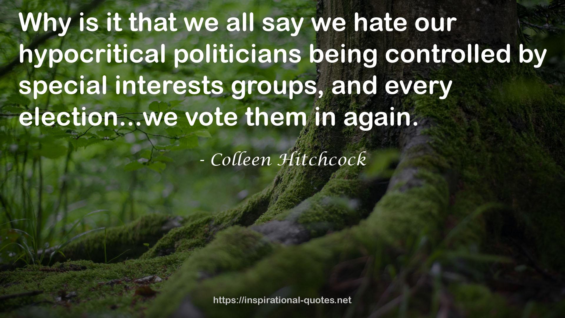 Colleen Hitchcock QUOTES