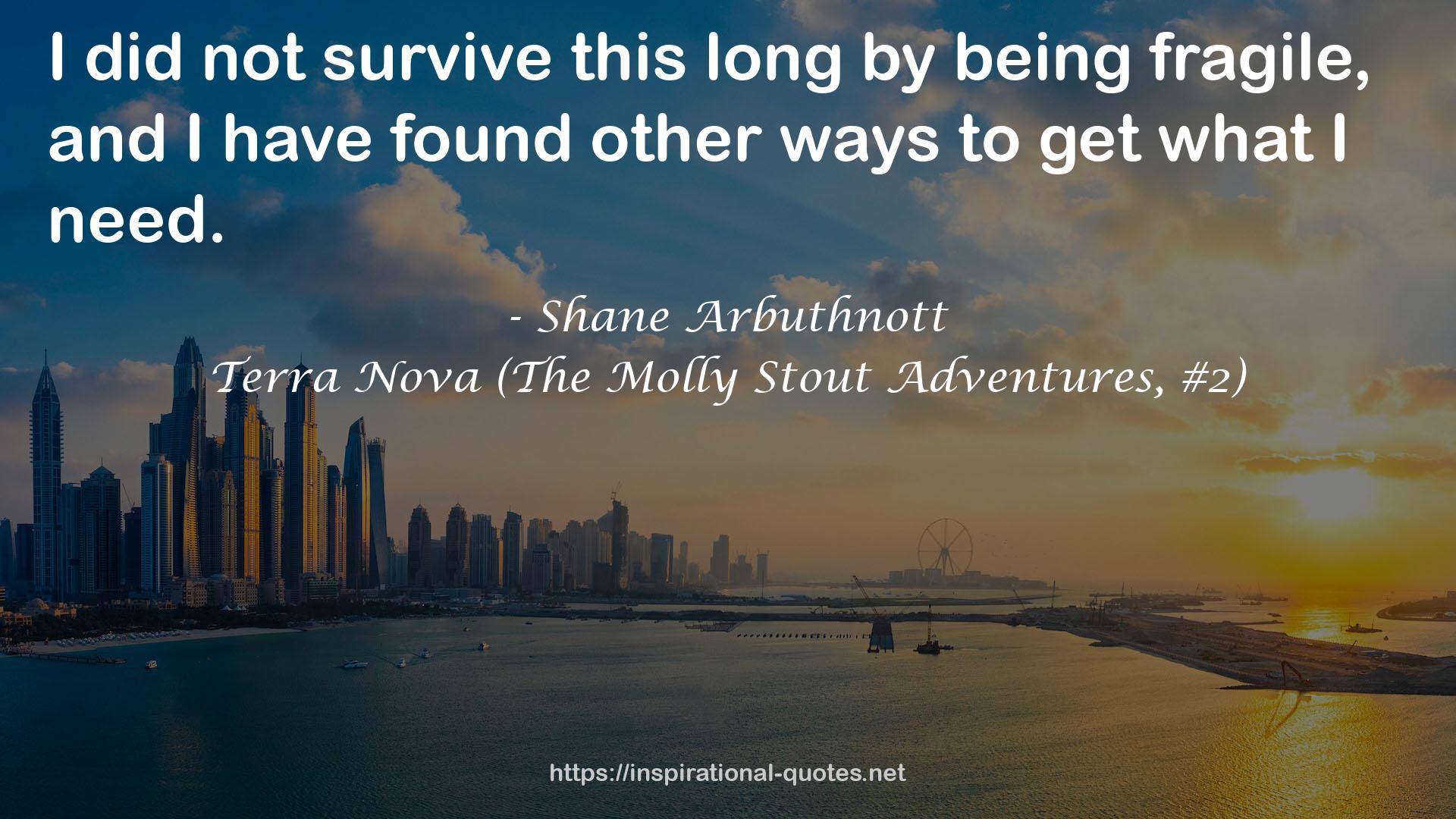 Terra Nova (The Molly Stout Adventures, #2) QUOTES